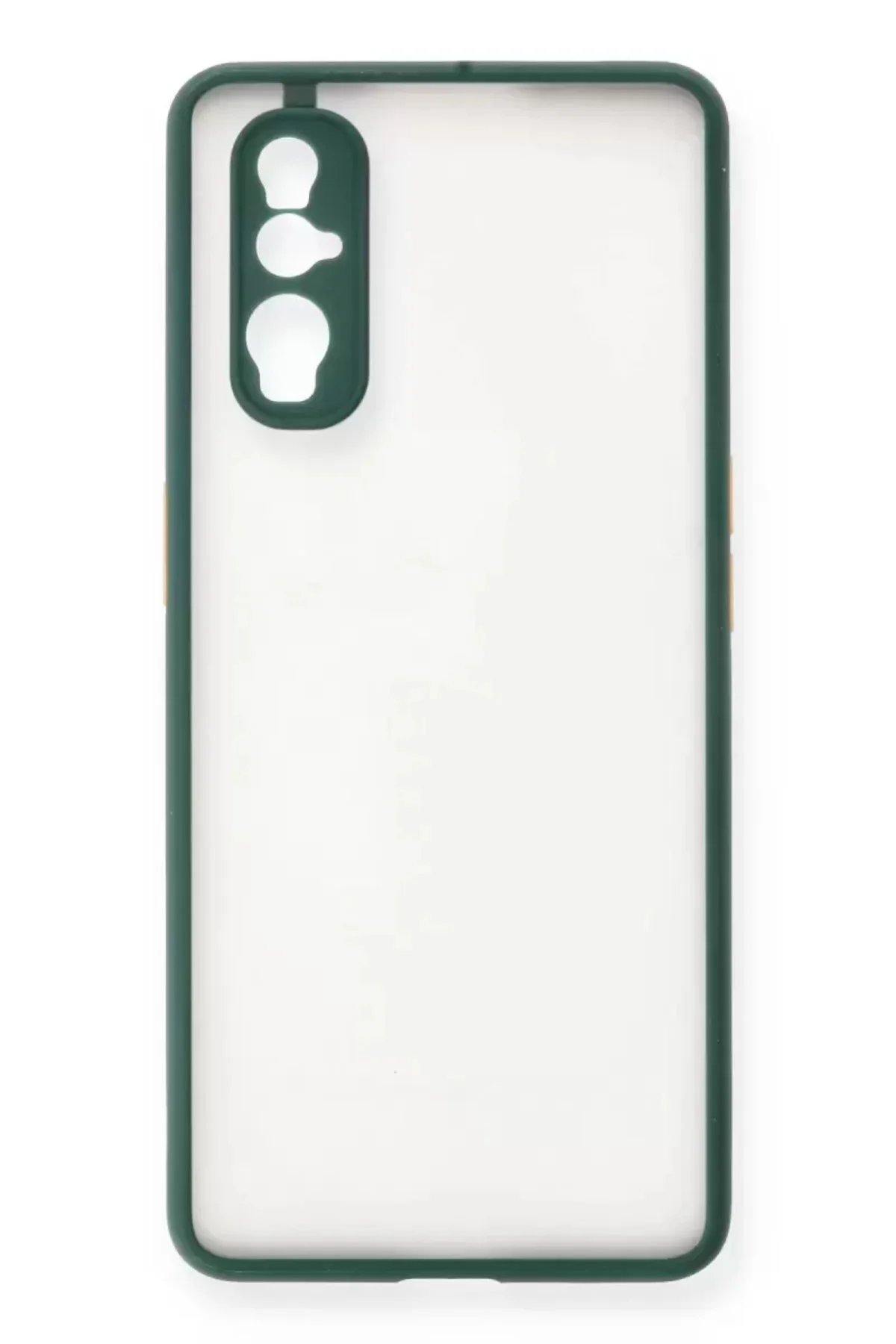 Newface Oppo Find X2 Kılıf Montreal Silikon Kapak - Yeşil