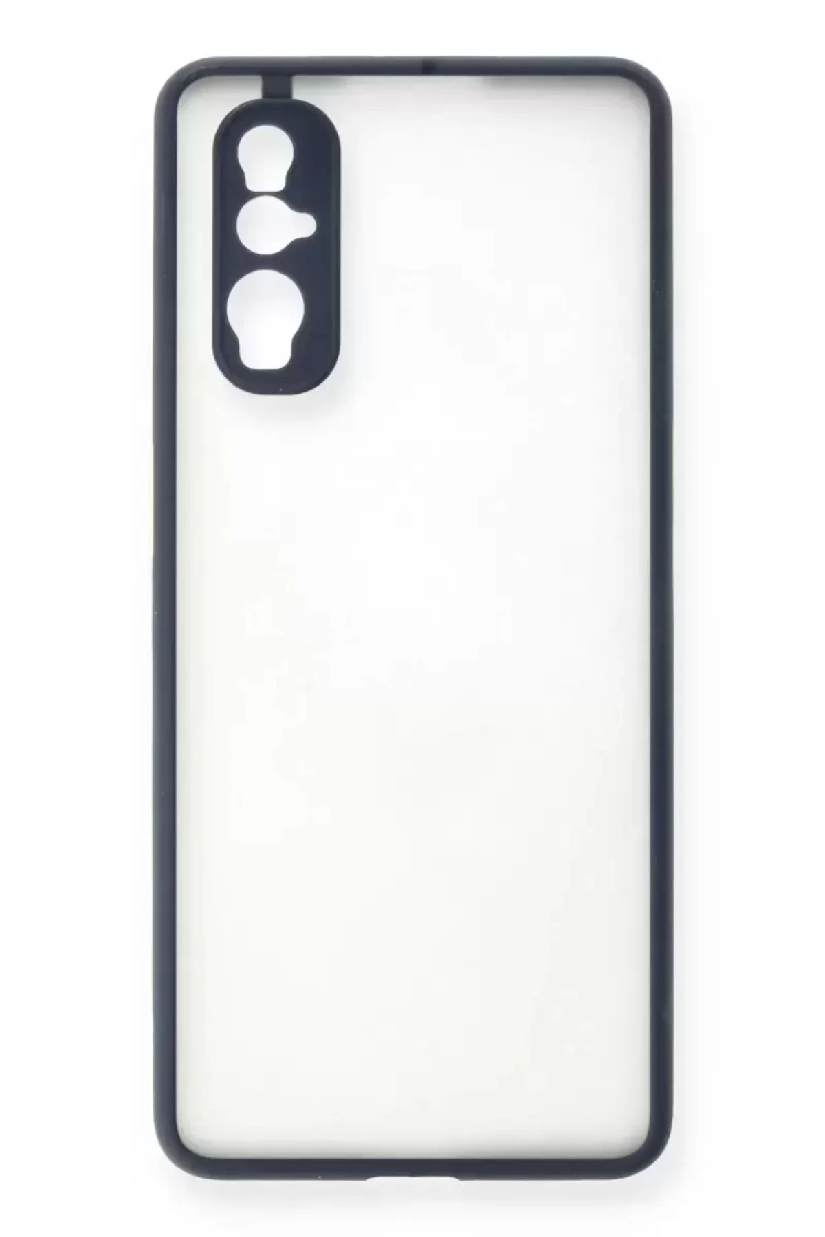 Newface Oppo Find X2 Kılıf Montreal Silikon Kapak - Lacivert