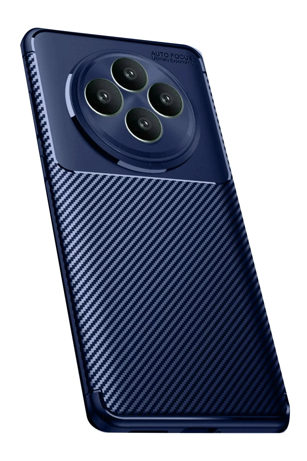 Newface Oppo Reno 11 Fs Kılıf Auto Focus Karbon Kapak - Lacivert