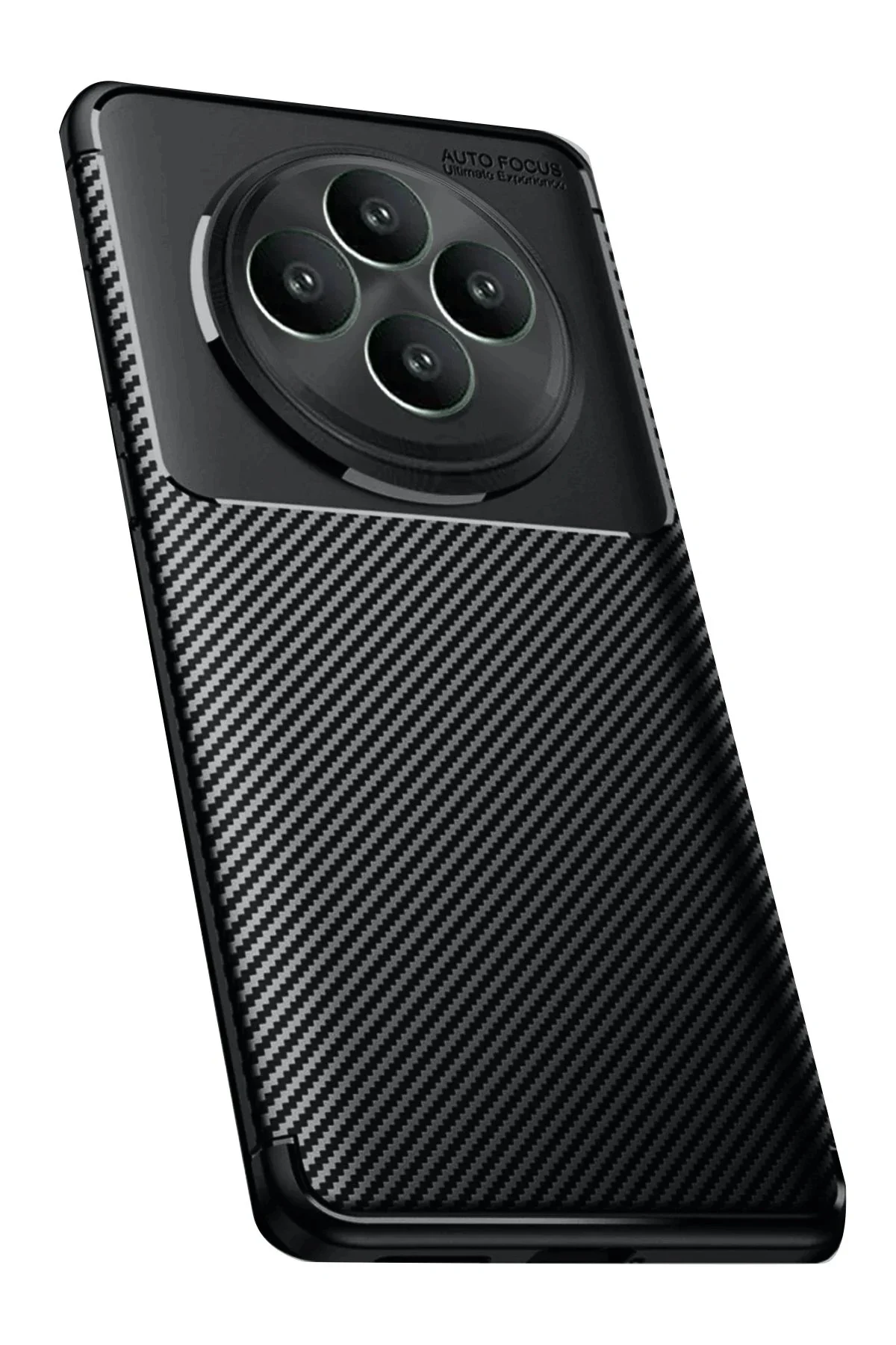 Newface Oppo Reno 11 Fs Kılıf Auto Focus Karbon Kapak - Siyah