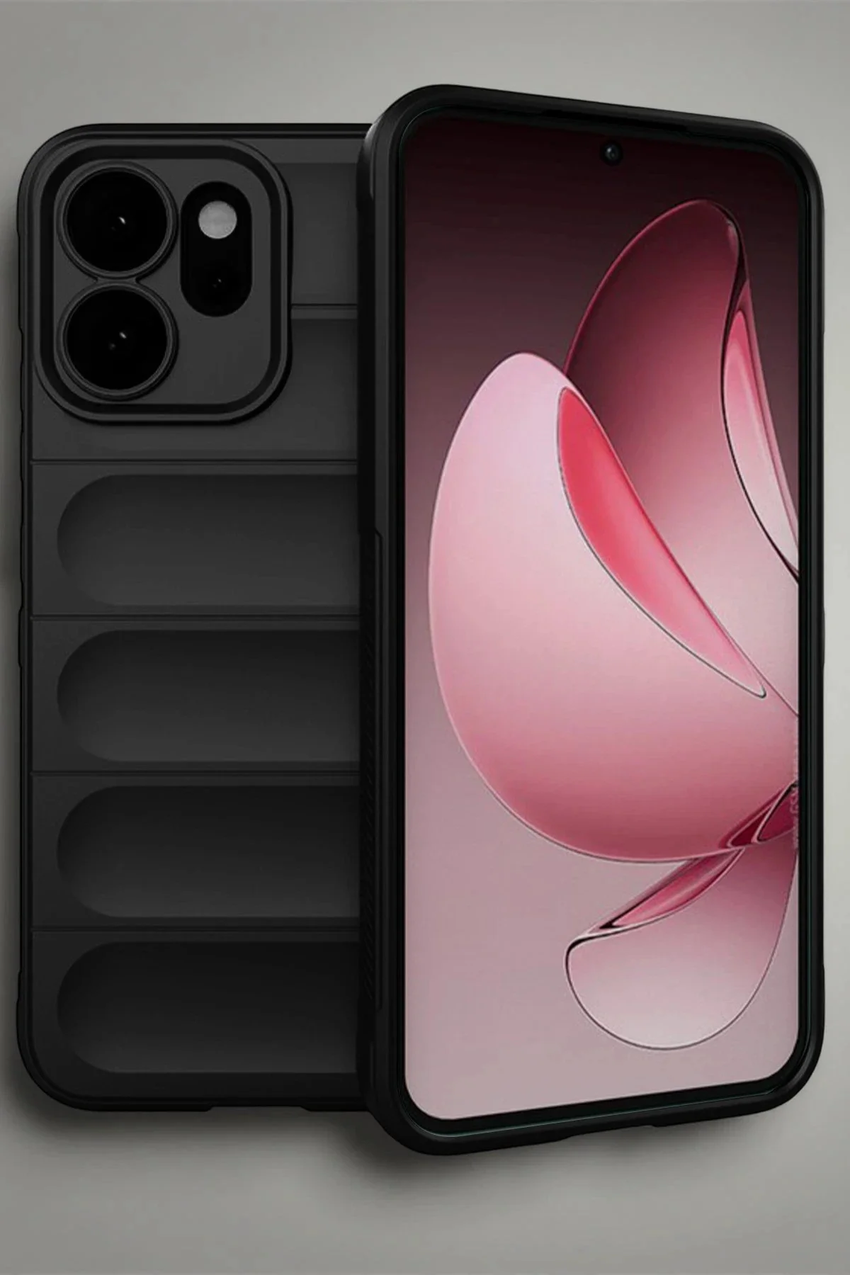 Newface Oppo Reno 14 Optimum Silikon - Siyah