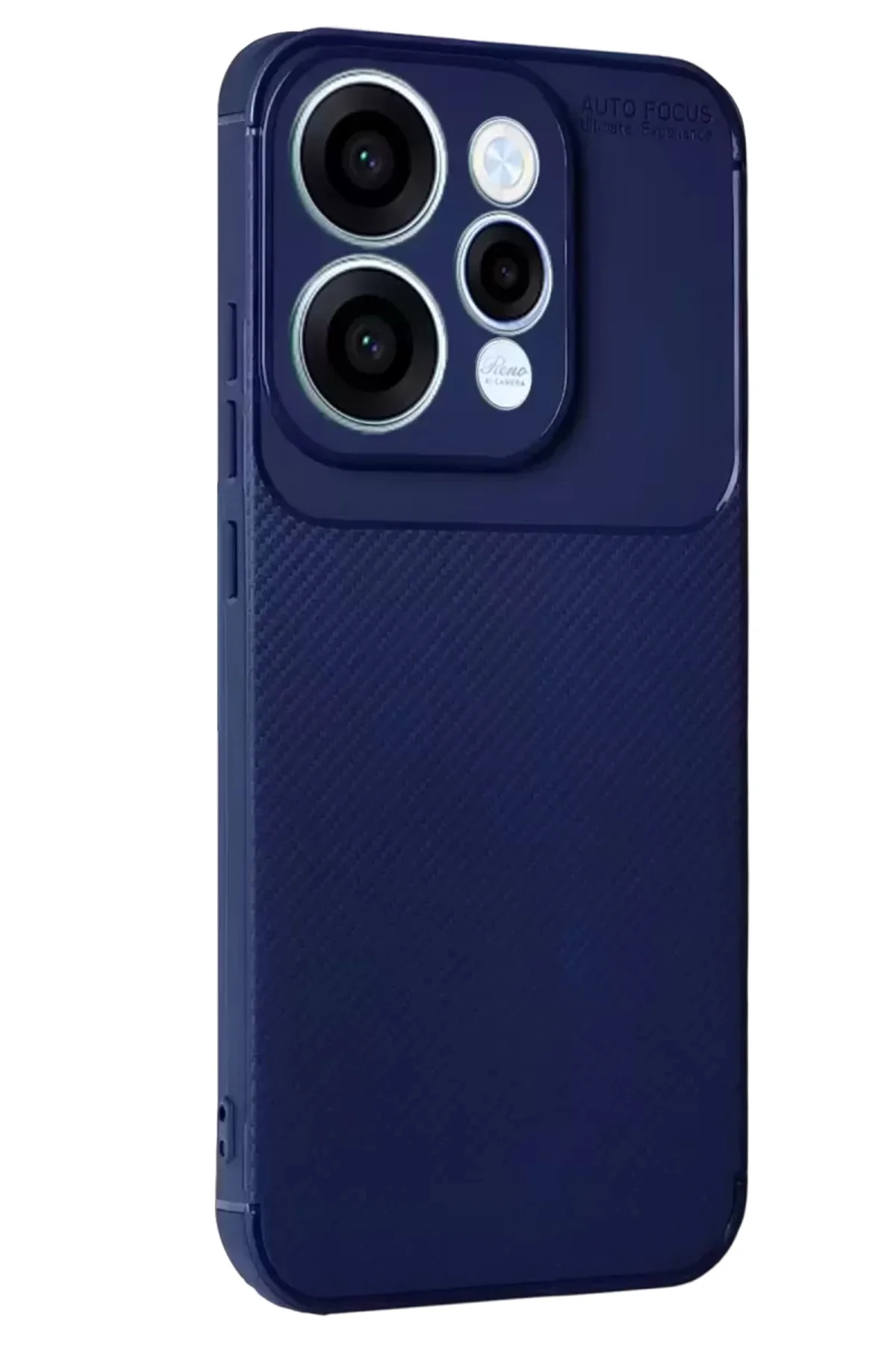 Newface Oppo Reno 15 Auto Focus Karbon Kapak - Lacivert