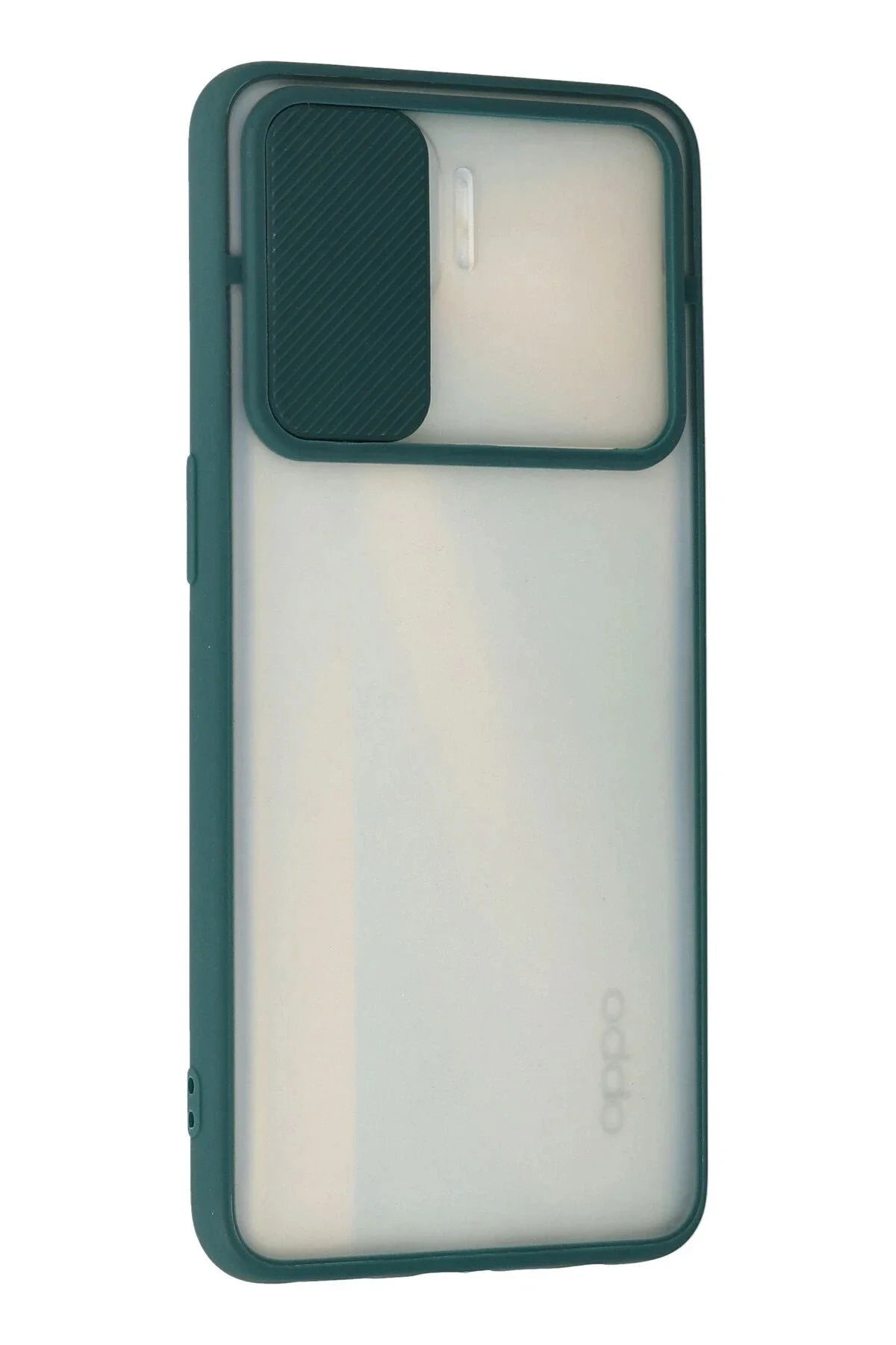 Newface Oppo Reno 4 Lite Kılıf Palm Buzlu Kamera Sürgülü Silikon 