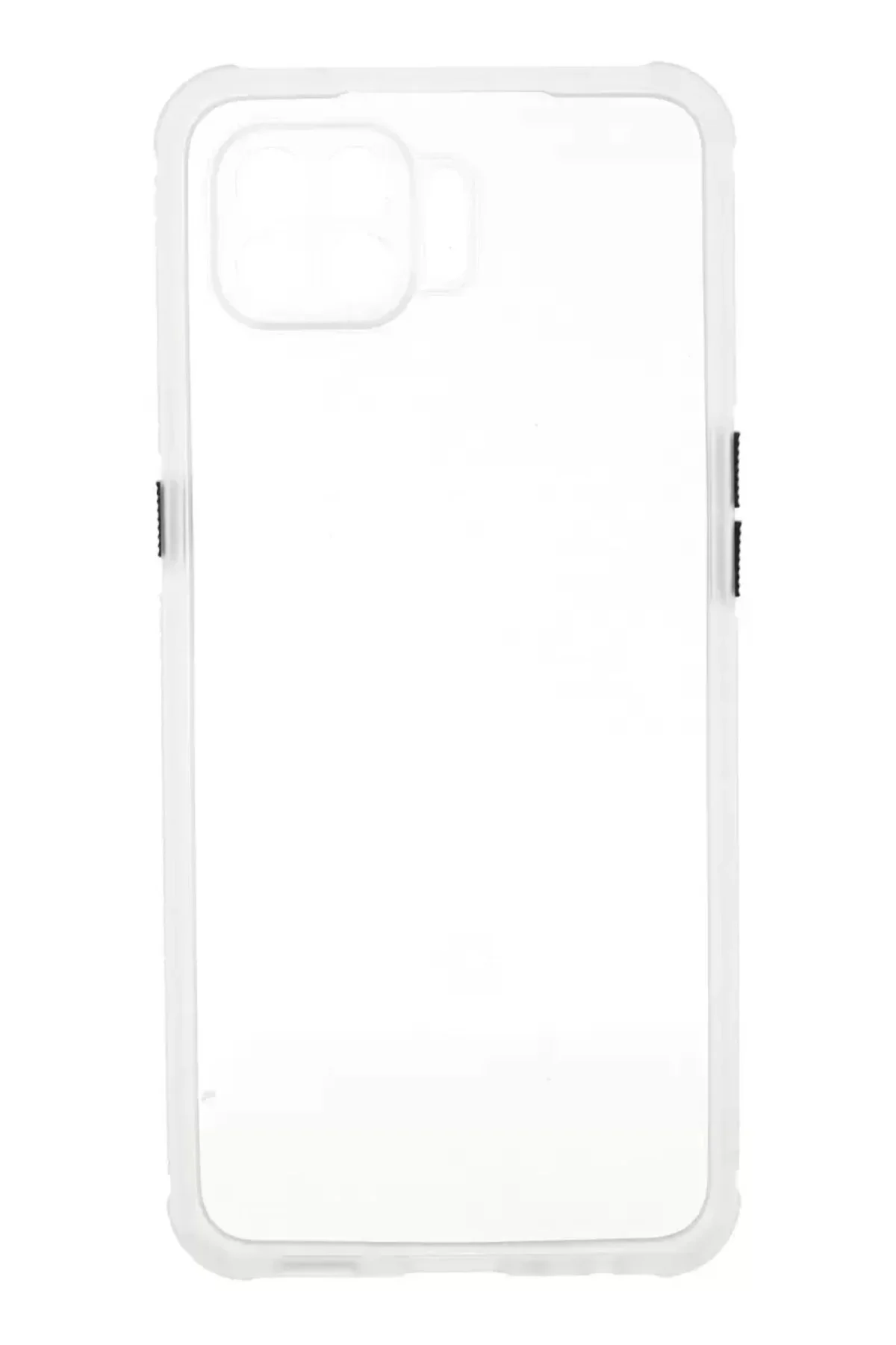 Newface Oppo Reno 4 Lite Kılıf Miami Şeffaf Silikon - Şeffaf