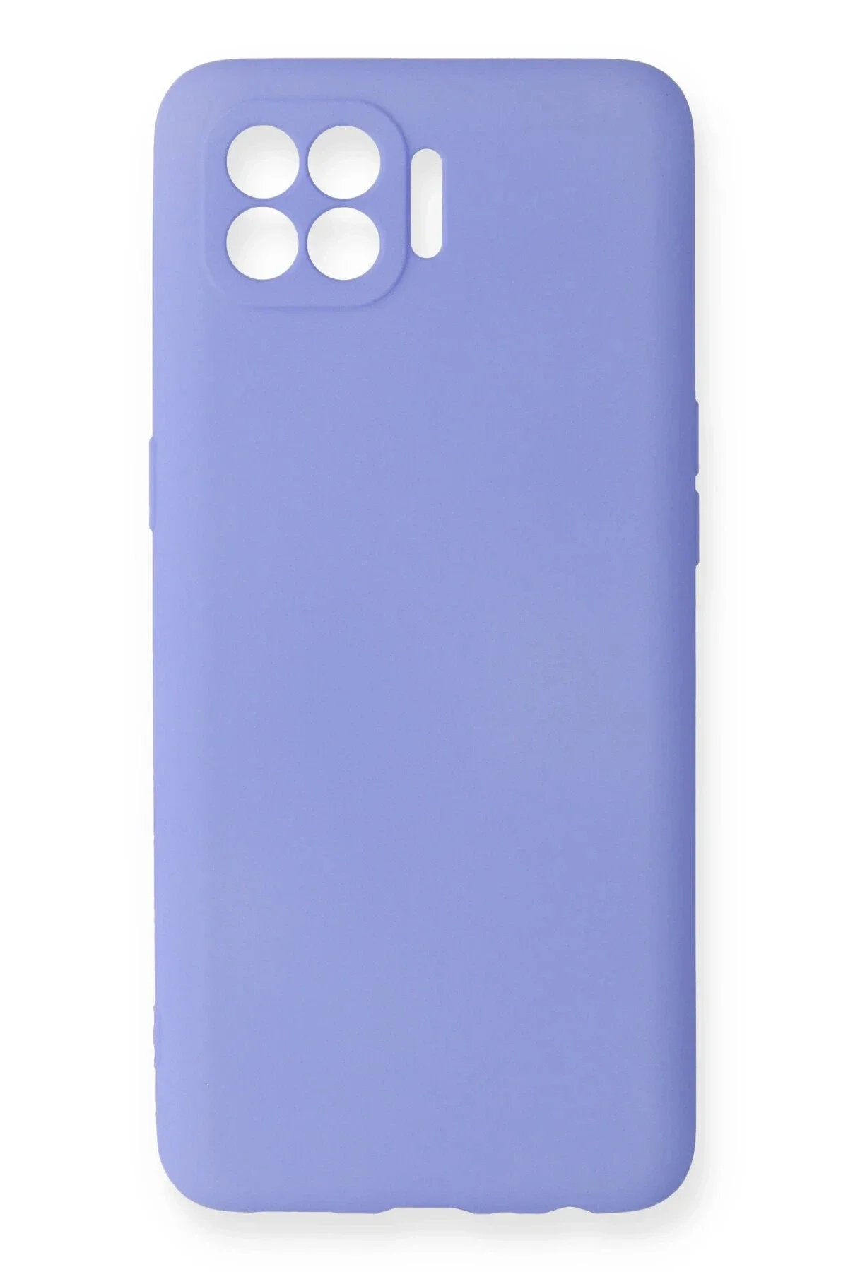 Newface Oppo Reno 4 Lite Kılıf First Silikon - Lila