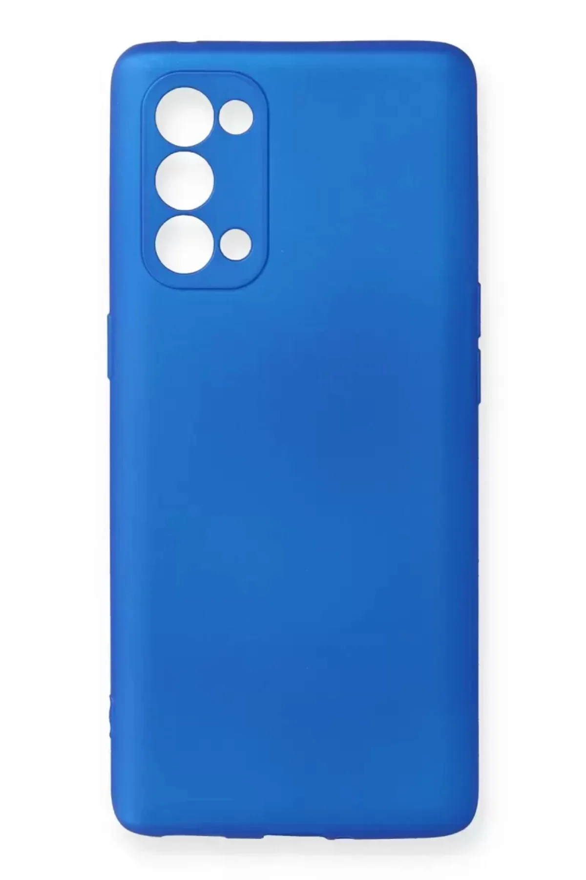 Newface Oppo Reno 5 Pro Kılıf First Silikon - Mavi