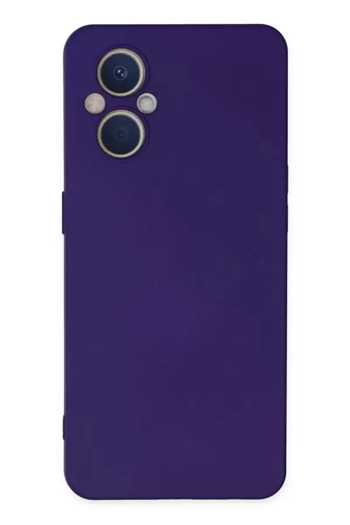 Newface Oppo Reno 7 Lite Kılıf Nano İçi Kadife Silikon - Mor