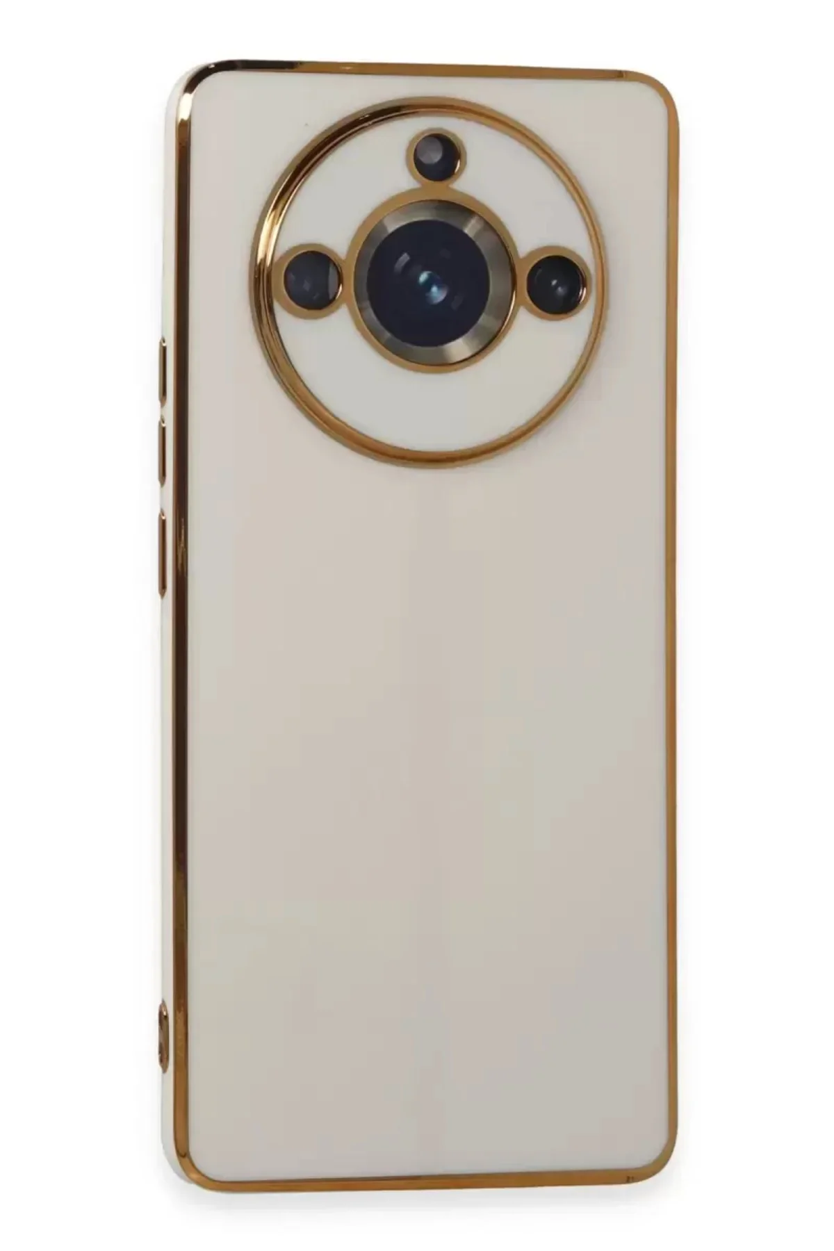 Newface Realme 11 Pro Kılıf Volet Silikon - Beyaz