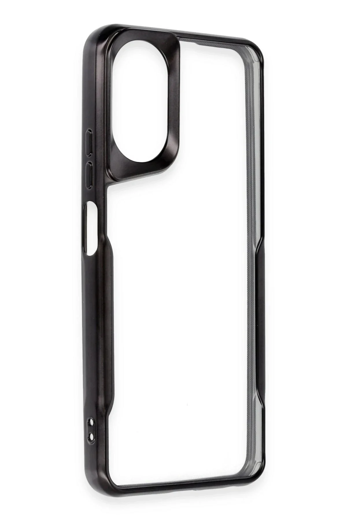 Newface Realme 12 Lite Kılıf Boyi Silikon Kapak - Siyah