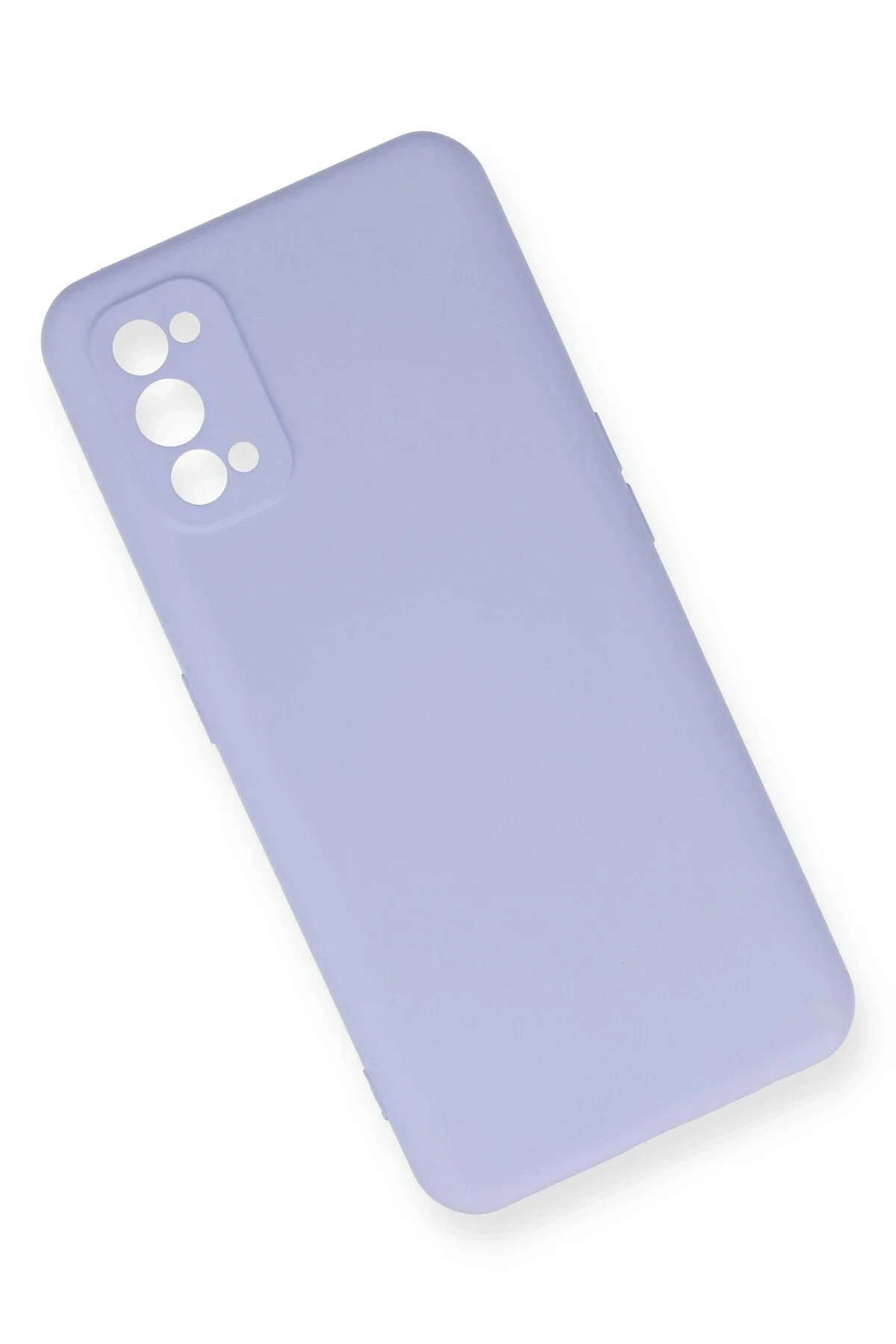 Newface Realme 7 Pro Kılıf Nano İçi Kadife Silikon - Lila
