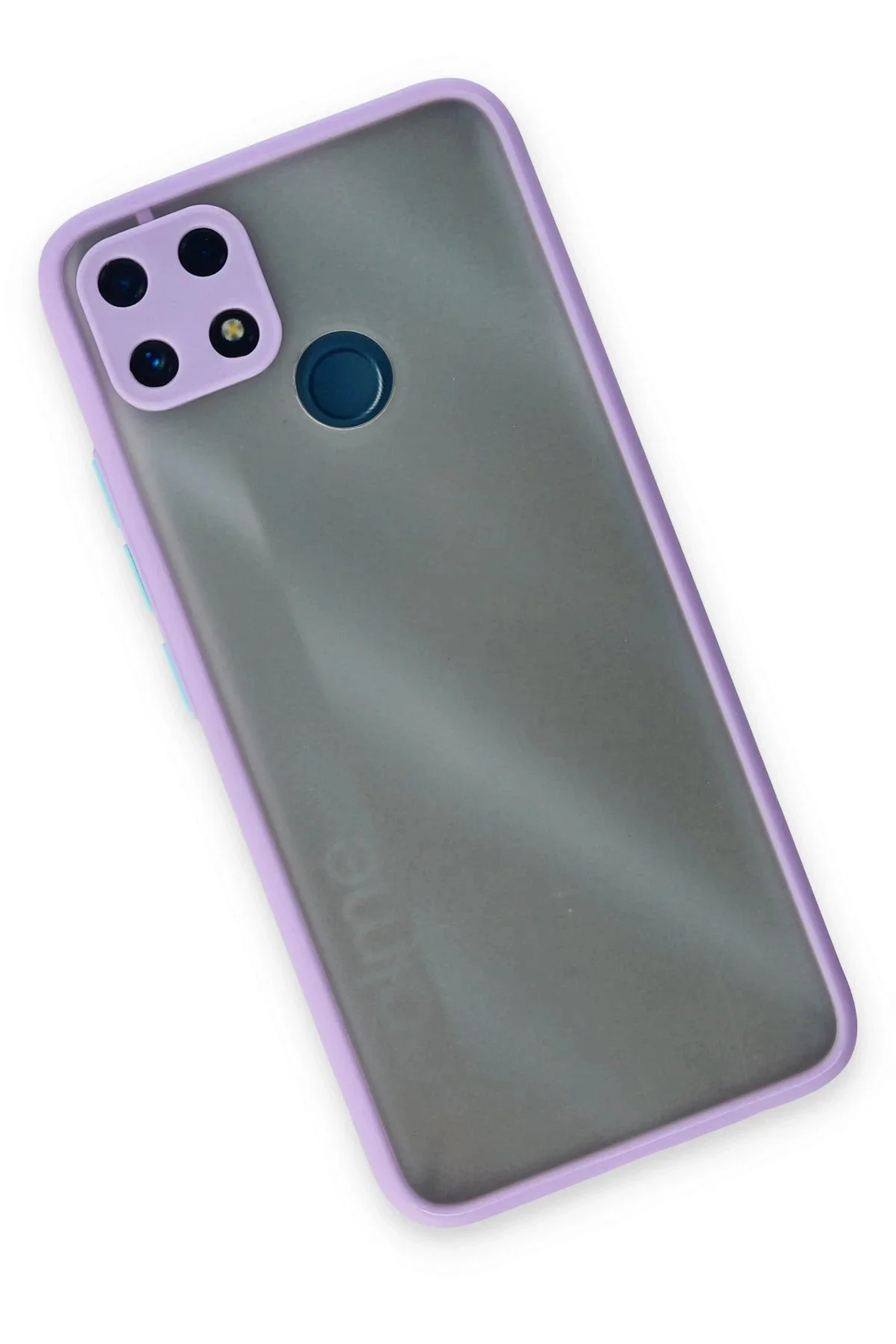 Newface Realme C25 Kılıf Montreal Silikon Kapak - Mor