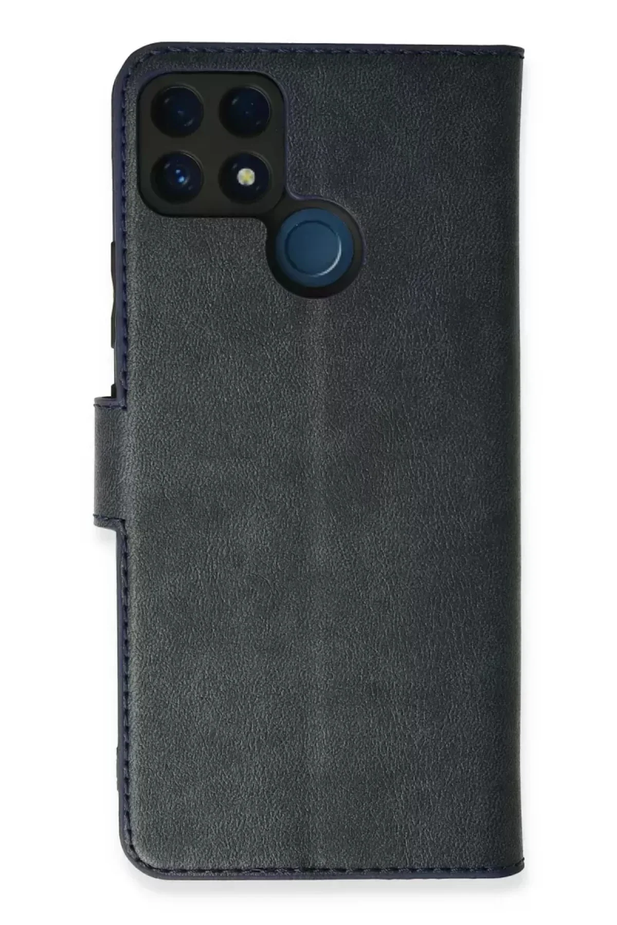 Newface Realme C25 Kılıf Trend S Plus Kapaklı Kılıf - Lacivert