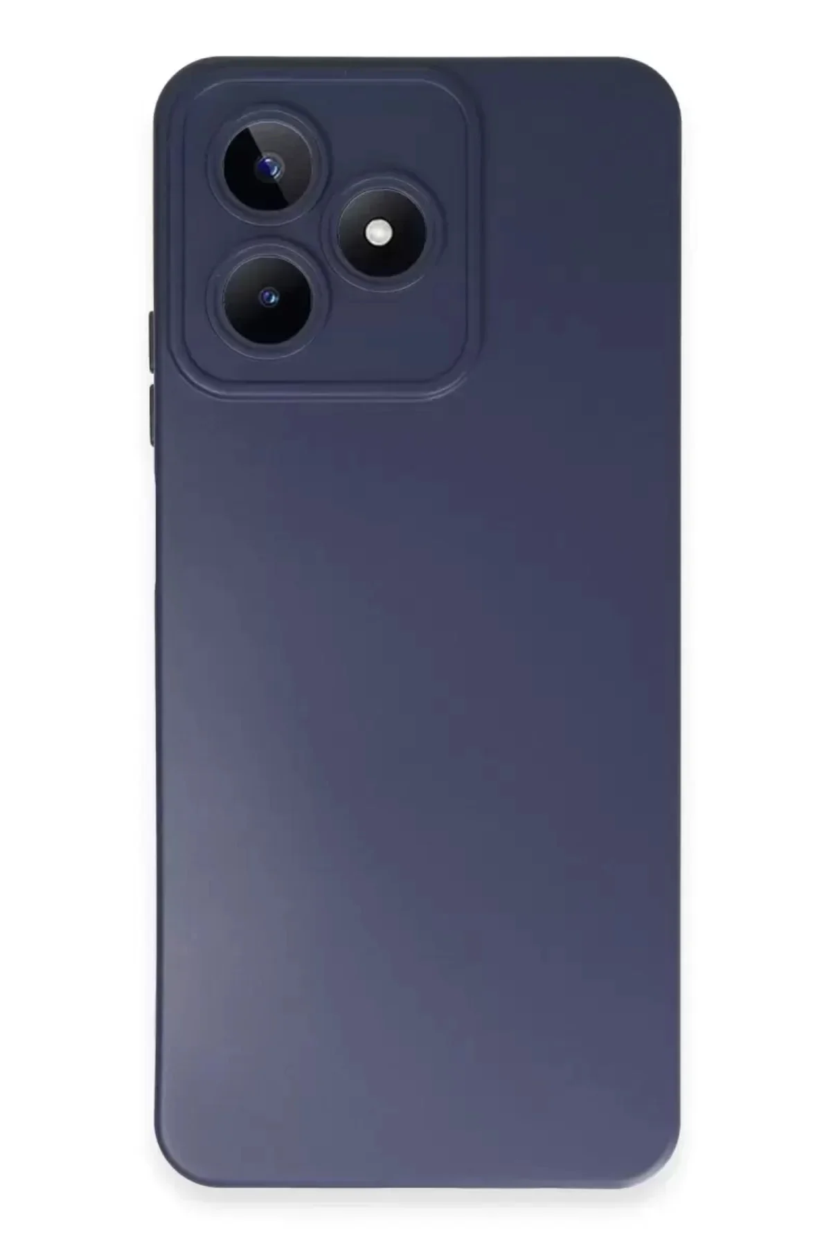 Newface Realme C53 Kılıf Nano İçi Kadife Silikon - Lacivert