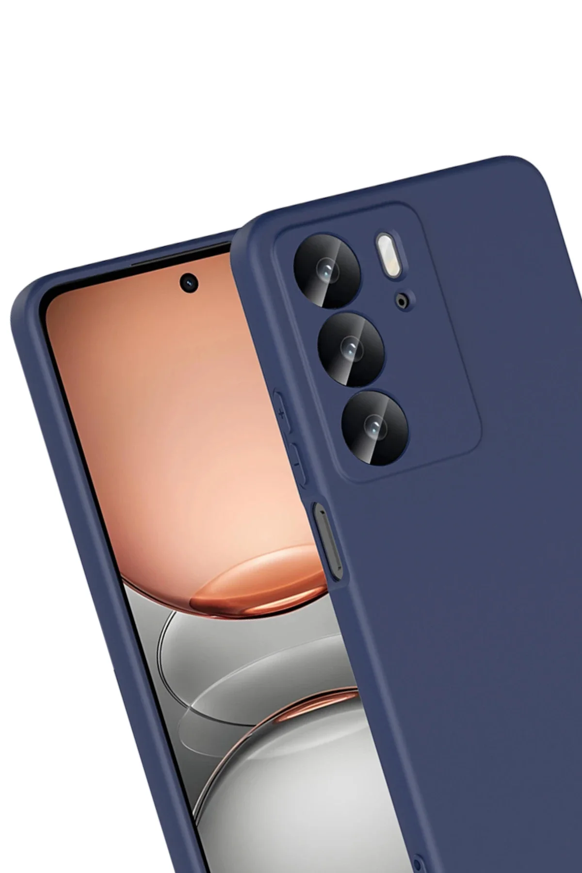 Newface Realme C75 4g First Silikon - Lacivert
