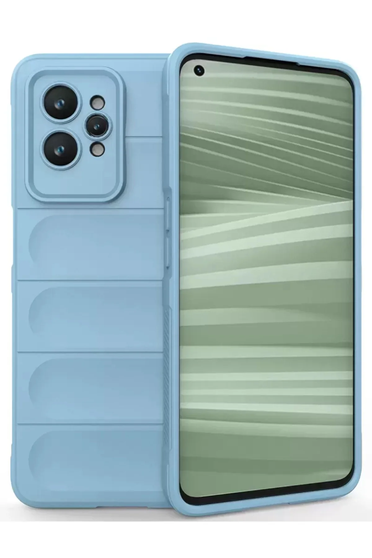 Newface Realme Gt2 Pro 5g Kılıf Optimum Silikon - Sky Blue