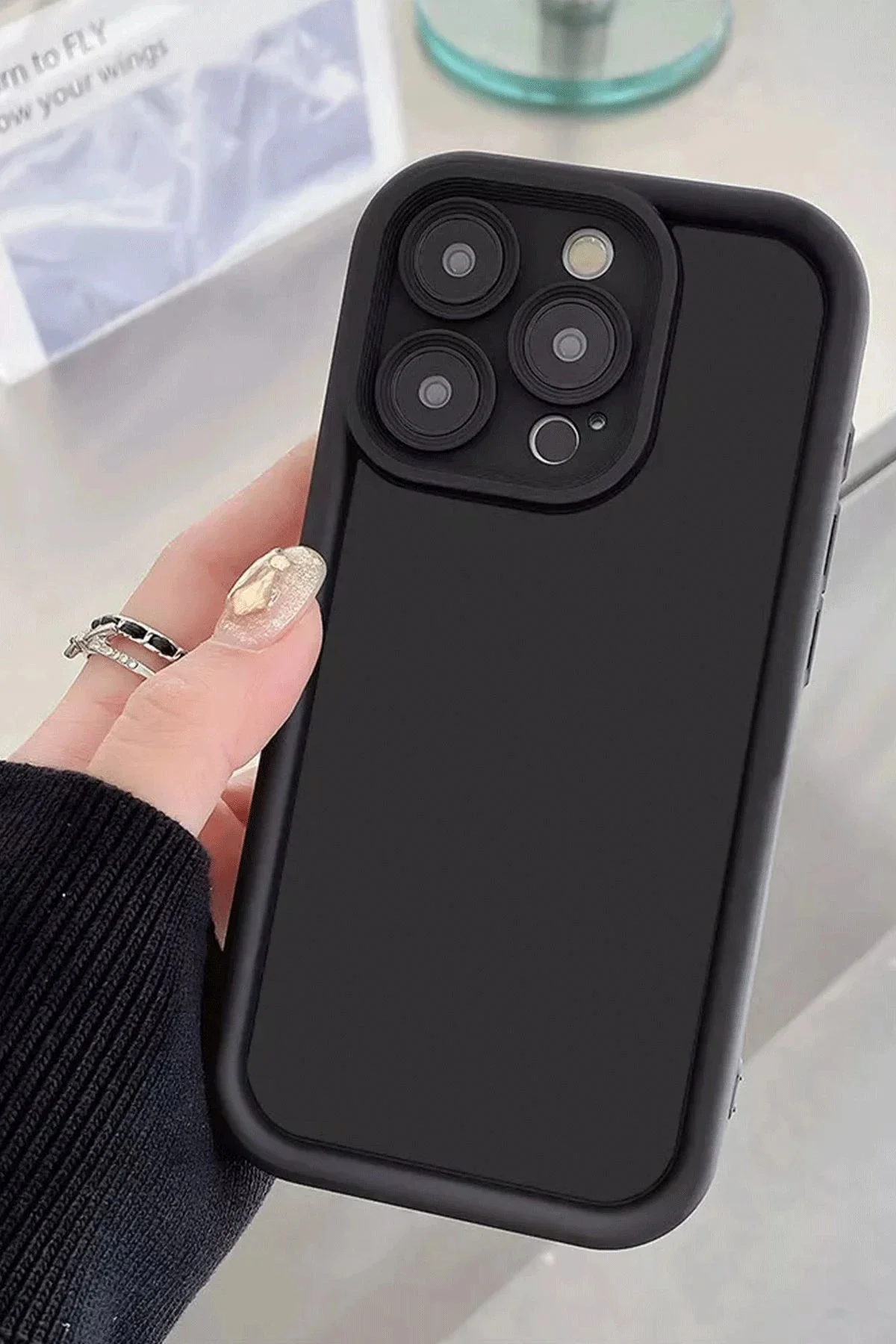 Newface Samsung Galaxy A06 Kılıf Viera Silikon - Koyu Yeşil