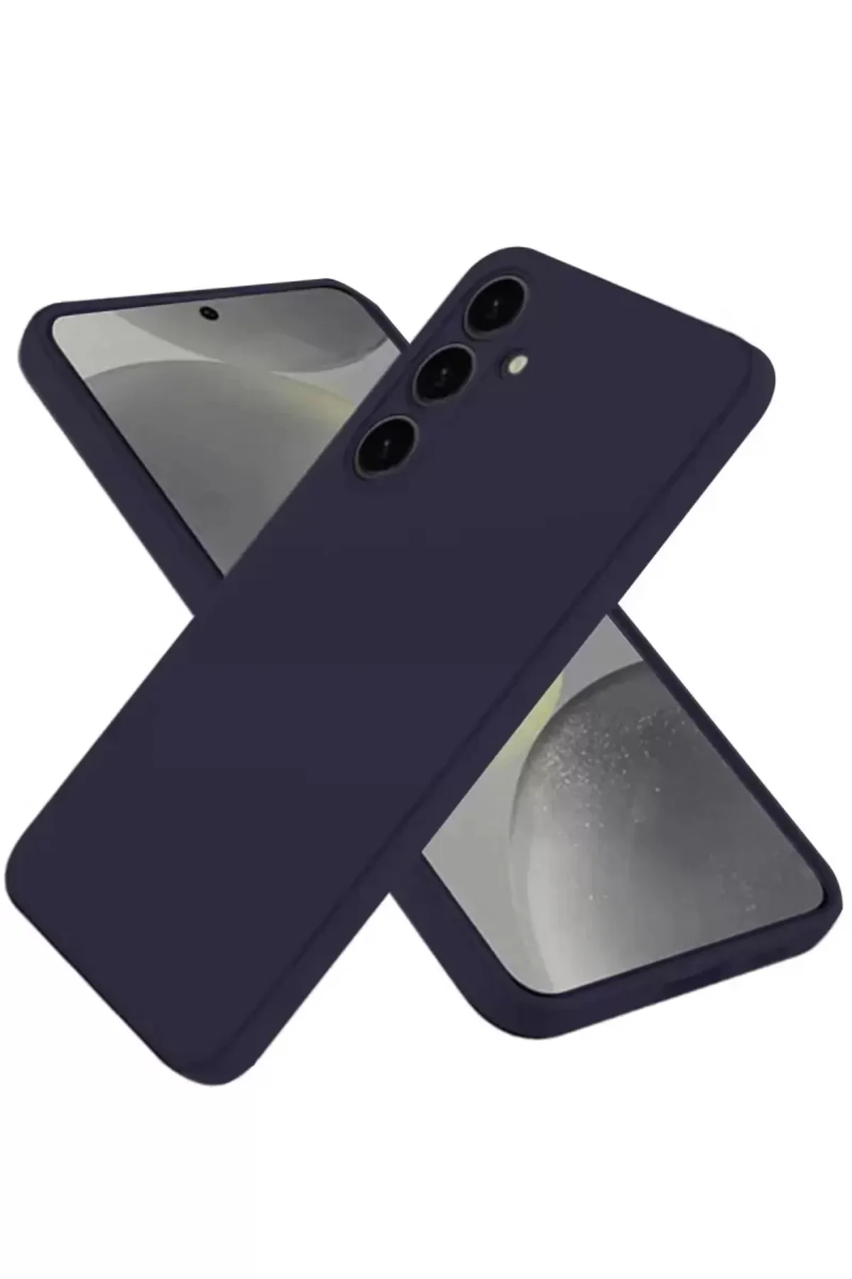 Newface Samsung Galaxy A26 Kılıf Nano İçi Kadife Silikon - Lacivert