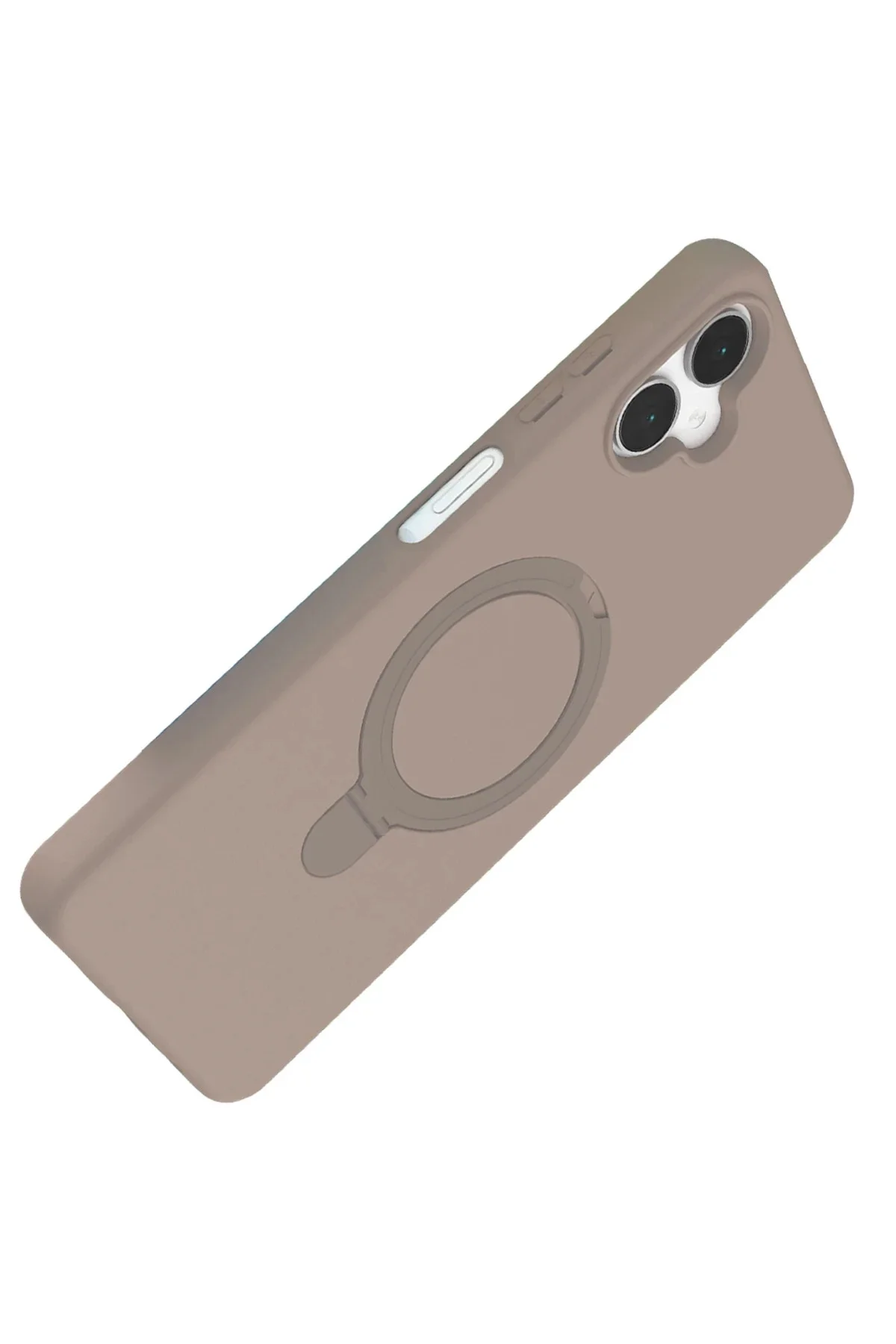 Newface Samsung Galaxy A06 Regal Magsafe Standlı Kapak - Çöl Titanyum