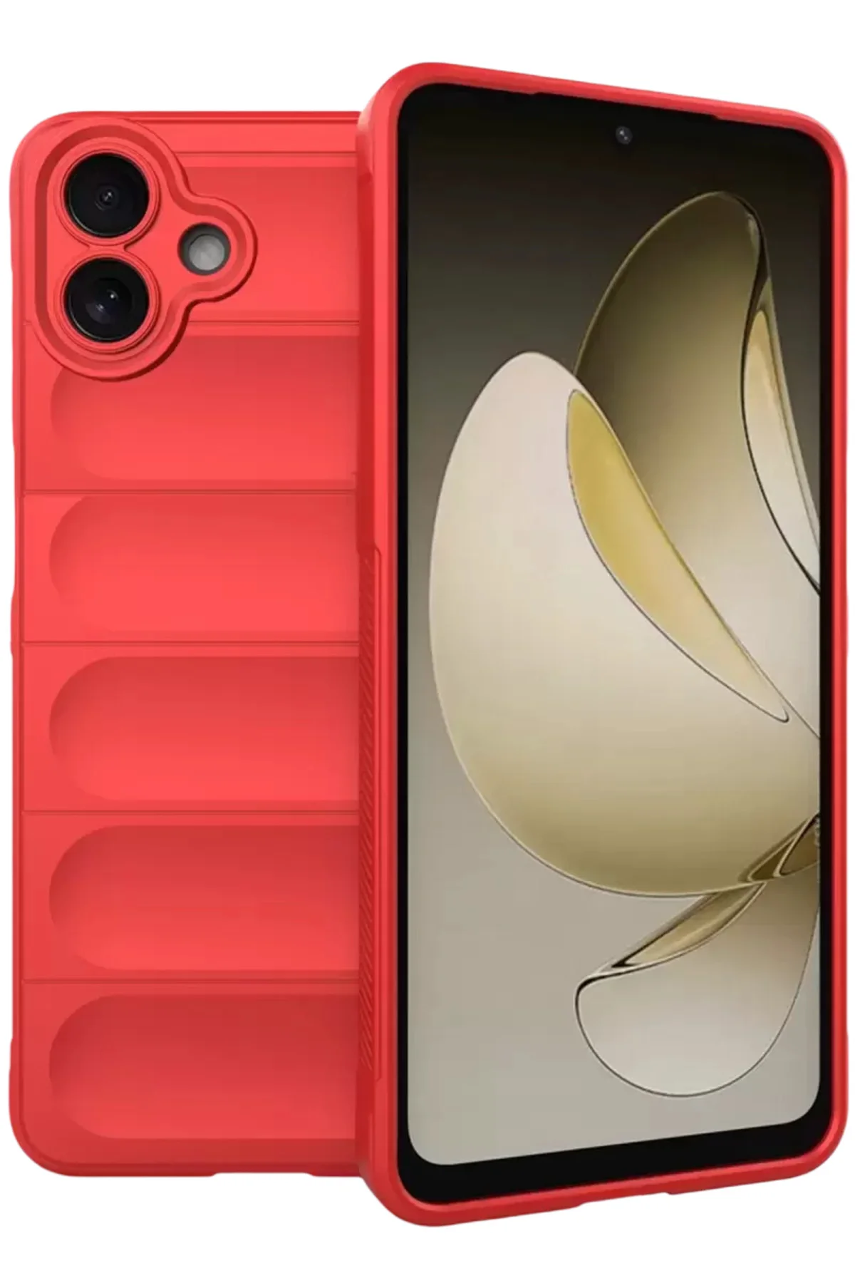 Newface Samsung Galaxy A07 4g Optimum Silikon - Kırmızı