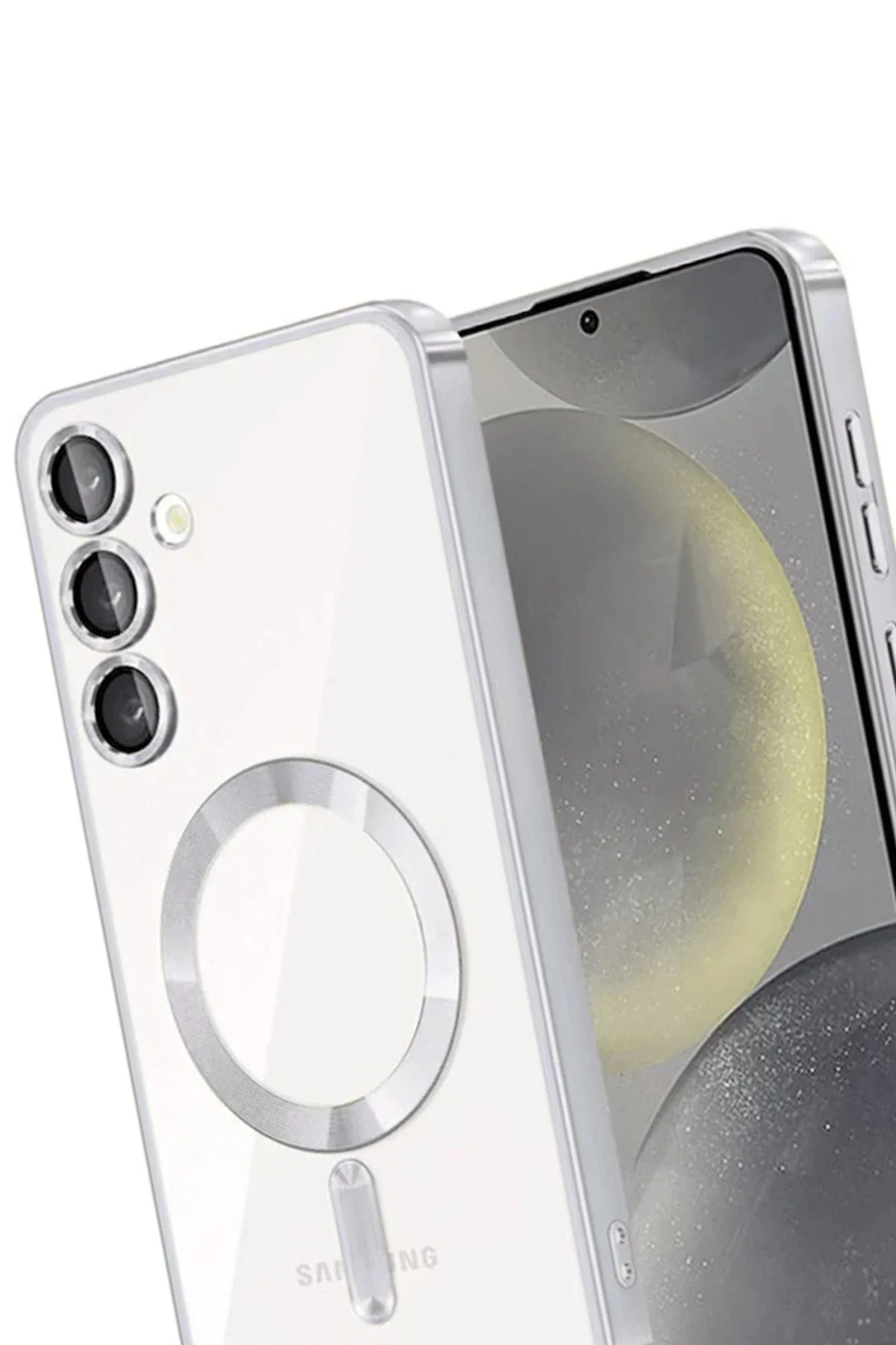 Newface Samsung Galaxy A36 Kross Magneticsafe Kapak - Titan Gri