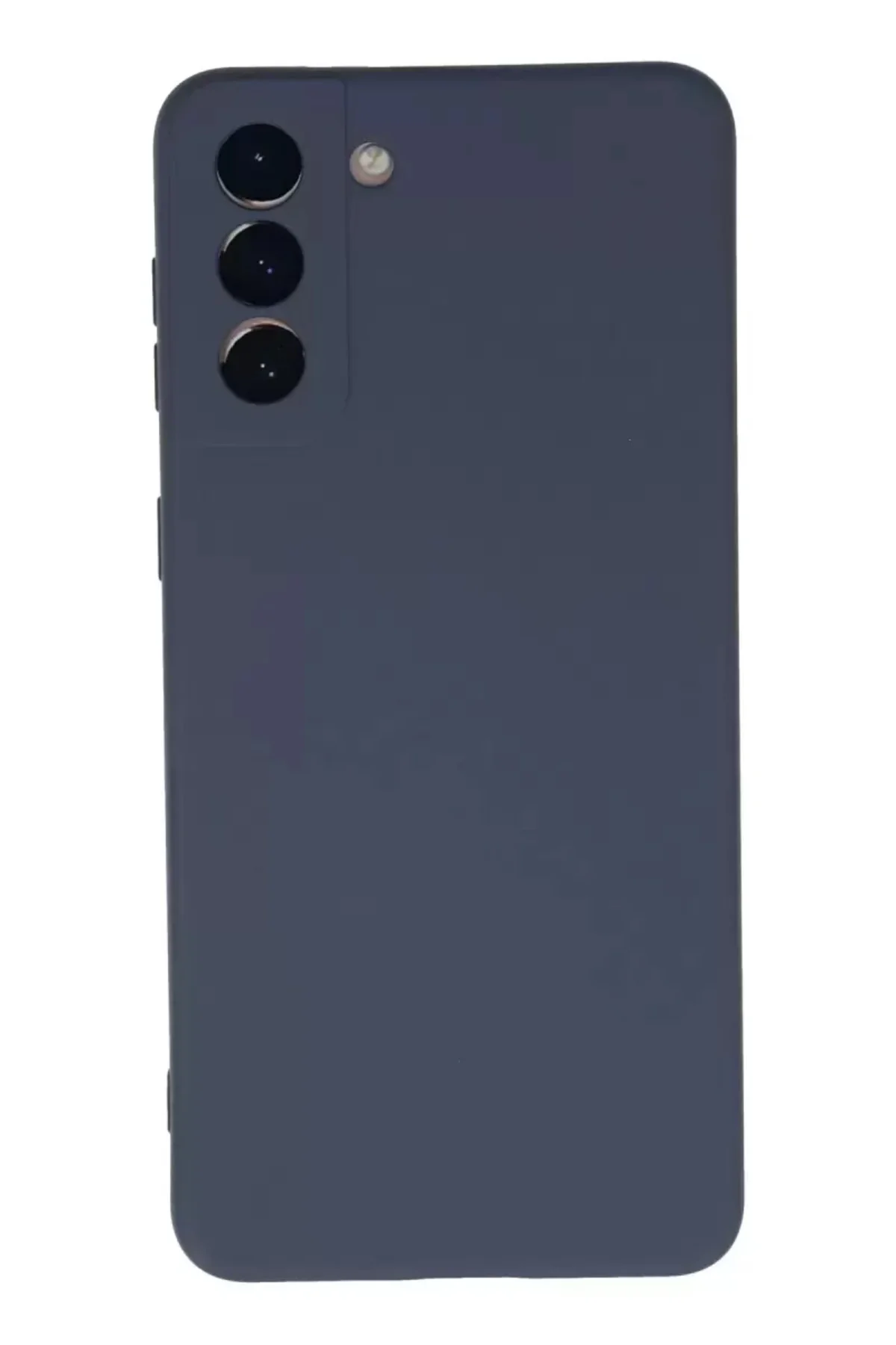 Newface Samsung Galaxy S21 Plus Kılıf Nano İçi Kadife Silikon - Gri