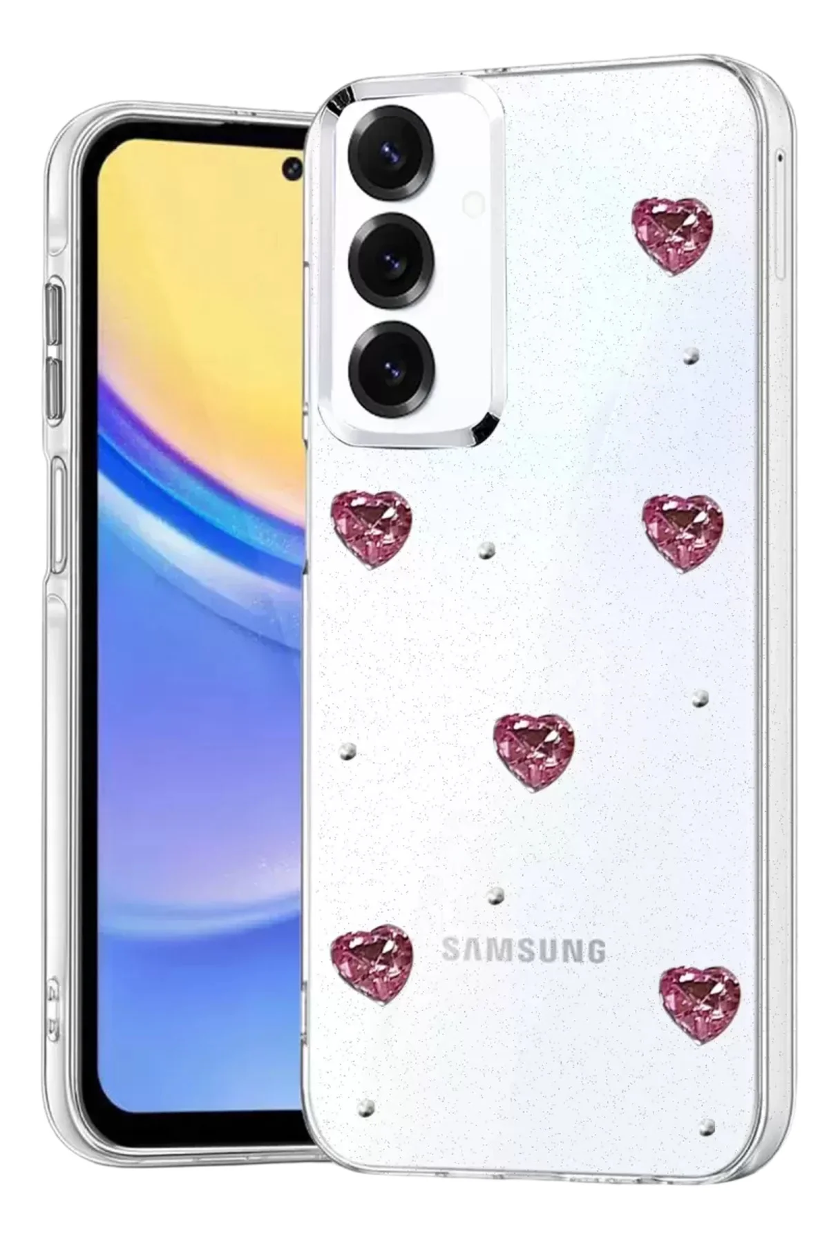 Newface Samsung Galaxy A15 4g Fiyonk Desenli Kapak - Desen 3