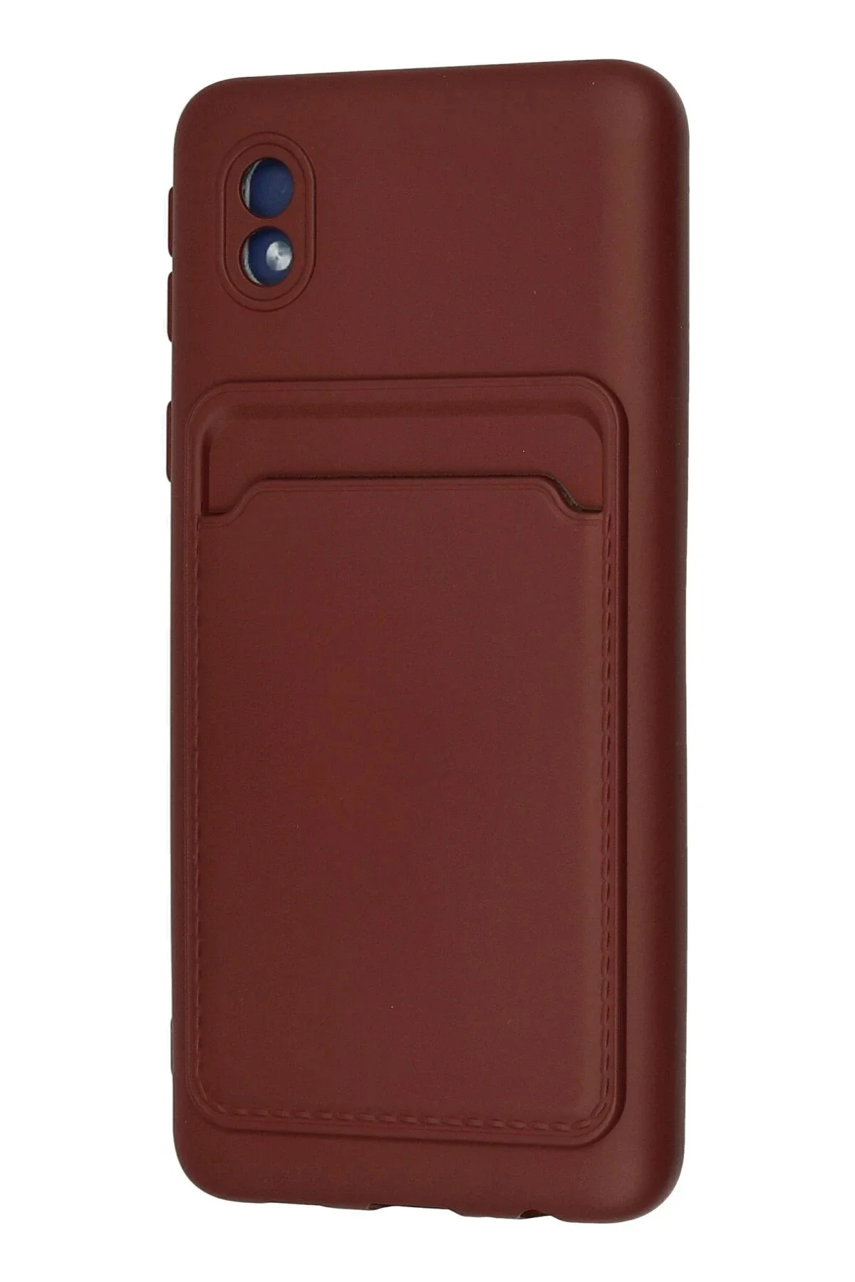 Newface Samsung Galaxy A01 Core Kılıf Kelvin Kartvizitli Silikon 