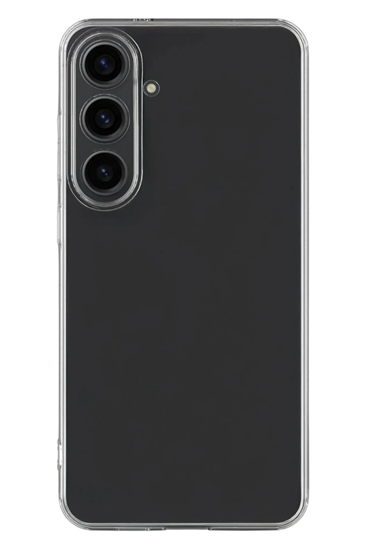 Newface Samsung Galaxy S25 Kılıf Lüx Şeffaf Silikon