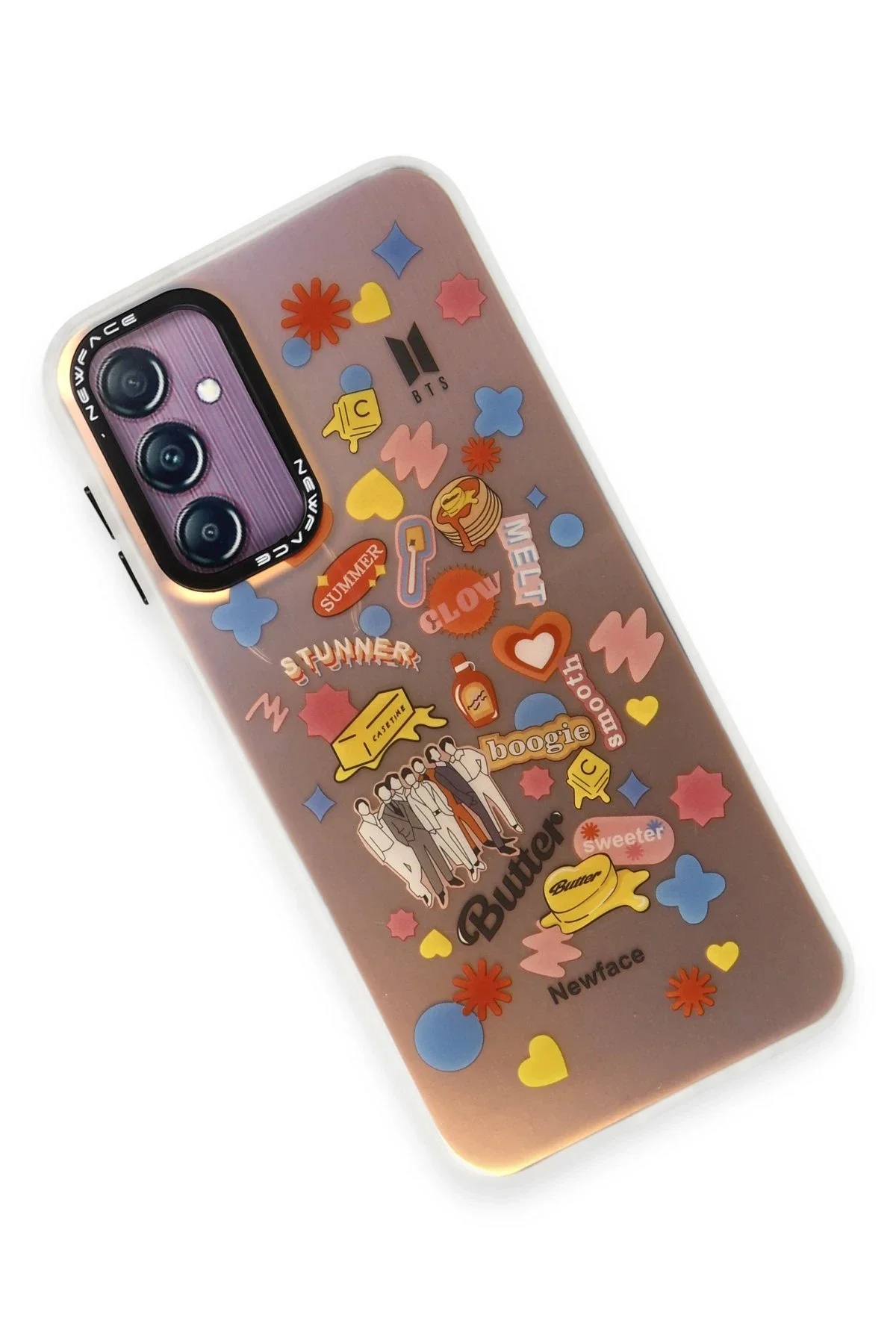 Newface Samsung Galaxy A14 4g Kılıf Estoril Desenli Kapak - Estor
