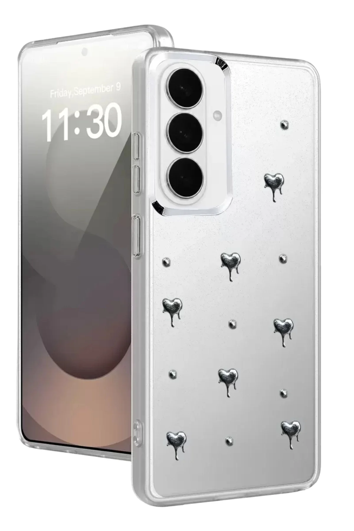 Newface Samsung Galaxy S26 Plus Fiyonk Desenli Kapak - Desen 1