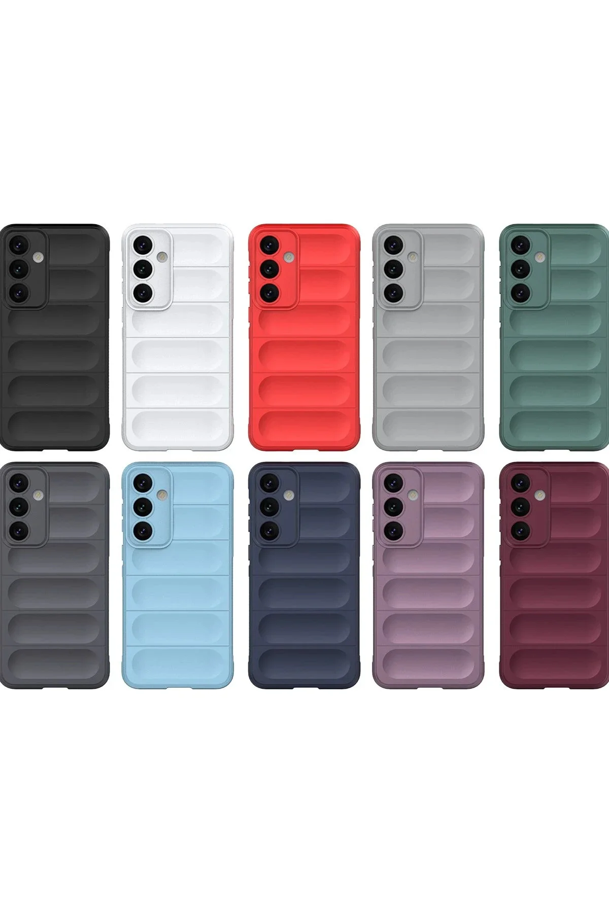 Newface Samsung Galaxy S24 Kılıf Optimum Silikon - Krem