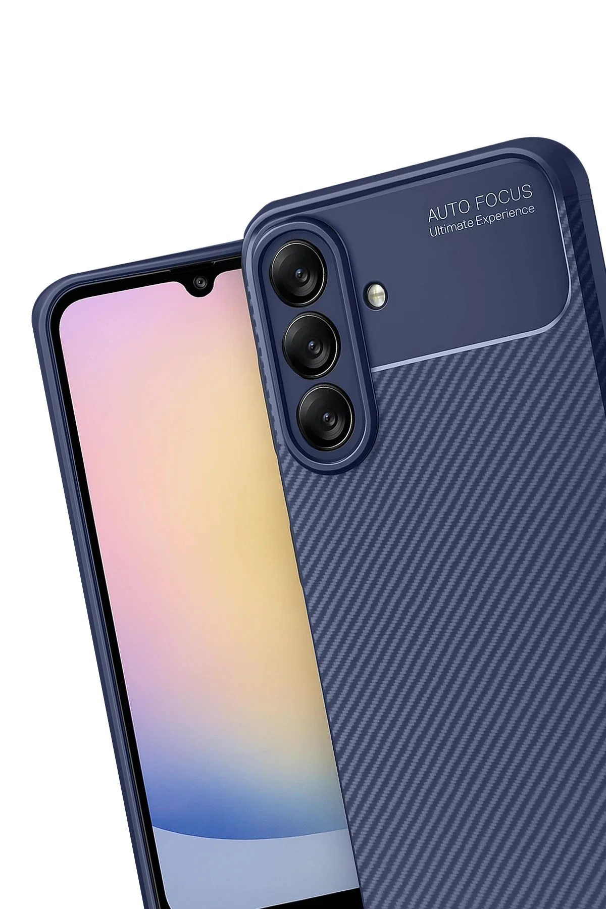 Newface Samsung Galaxy A17 5g Auto Focus Karbon Kapak - Lacivert