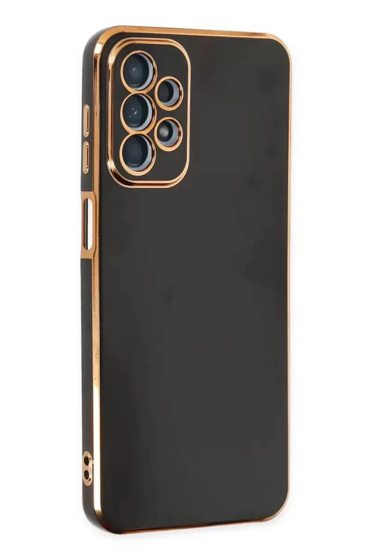 Newface Samsung Galaxy A23 4g Kılıf Volet Silikon - Siyah