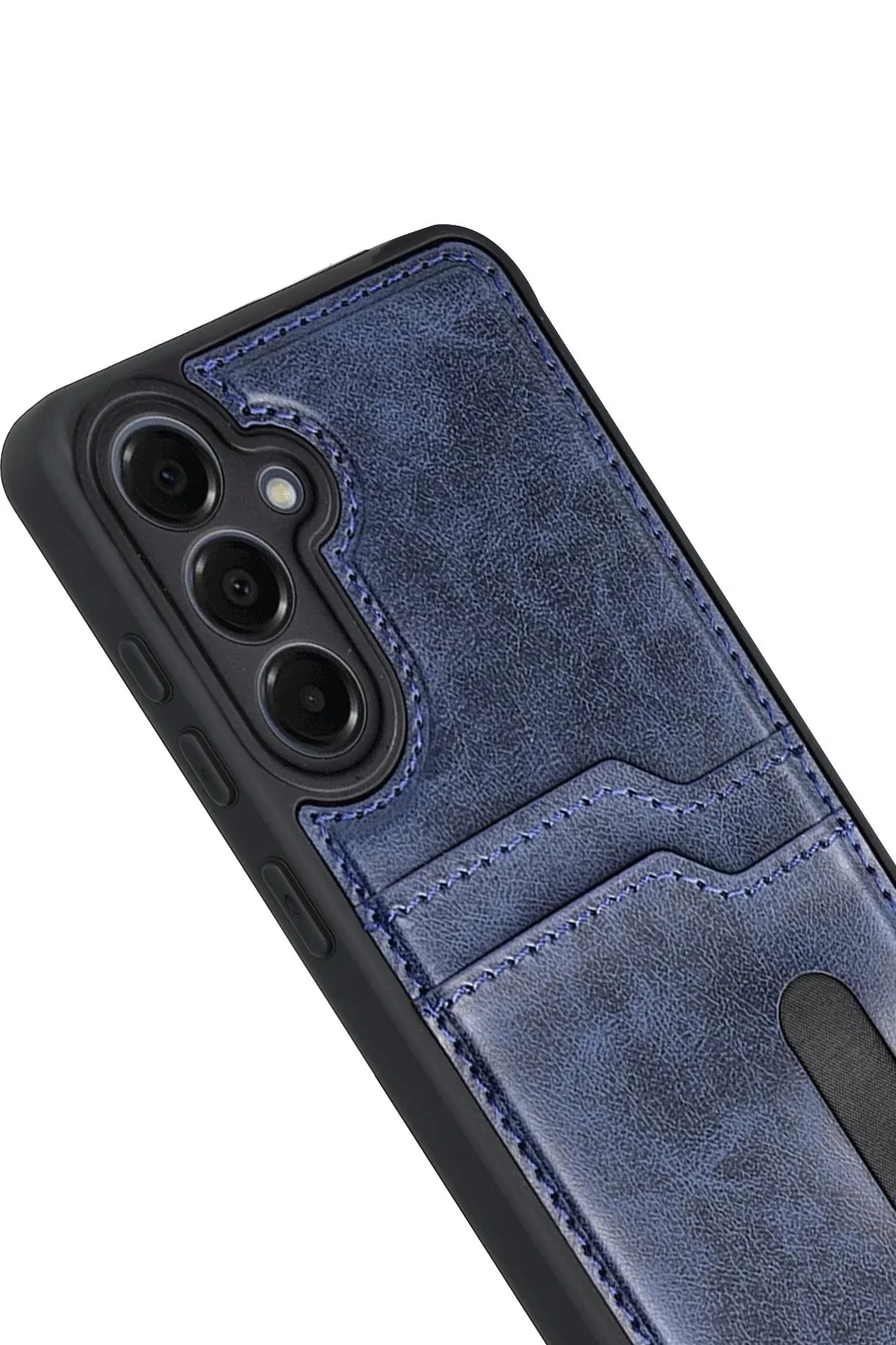 Newface Samsung Galaxy A17 5g Sara Kartvizitli Deri Kılıf - Laciv