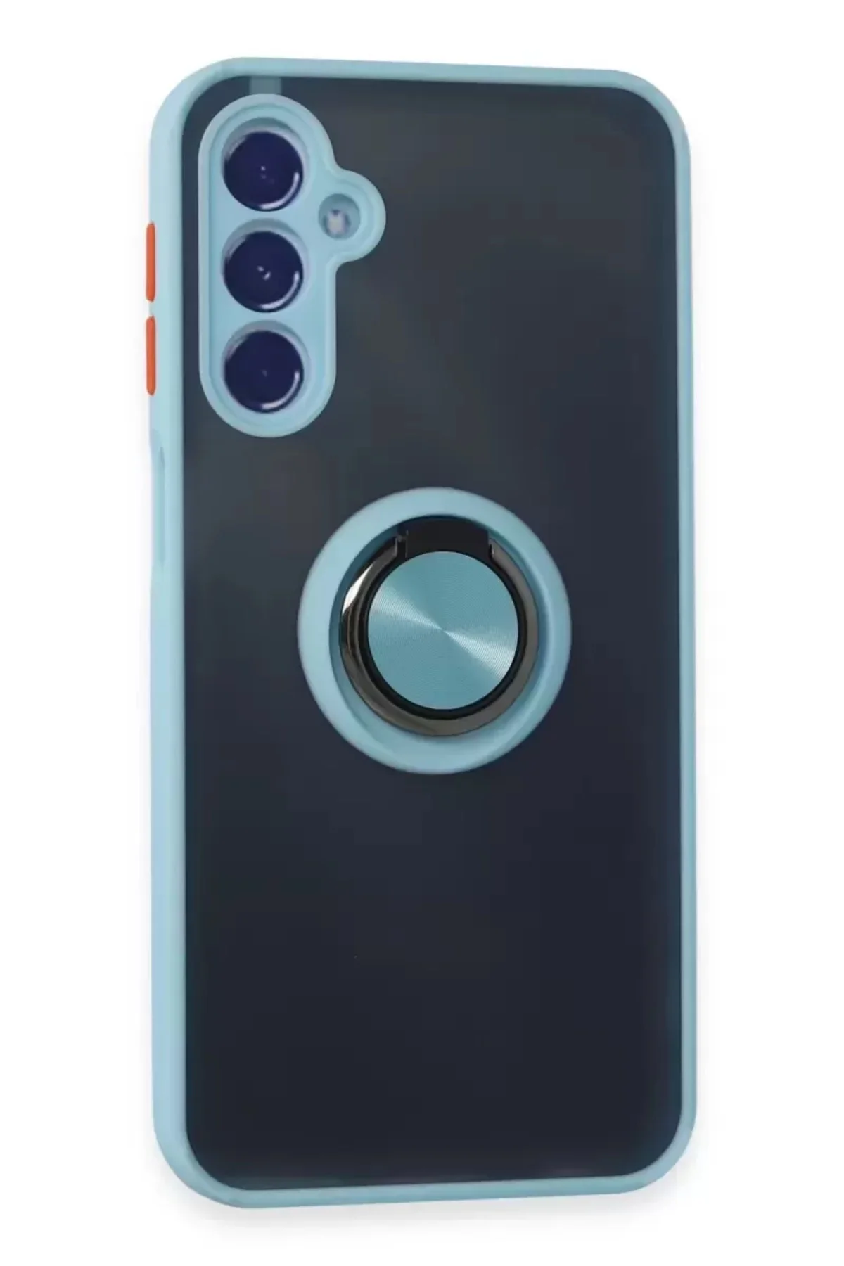 Newface Samsung Galaxy M34 5g Kılıf Montreal Yüzüklü Silikon Kapa