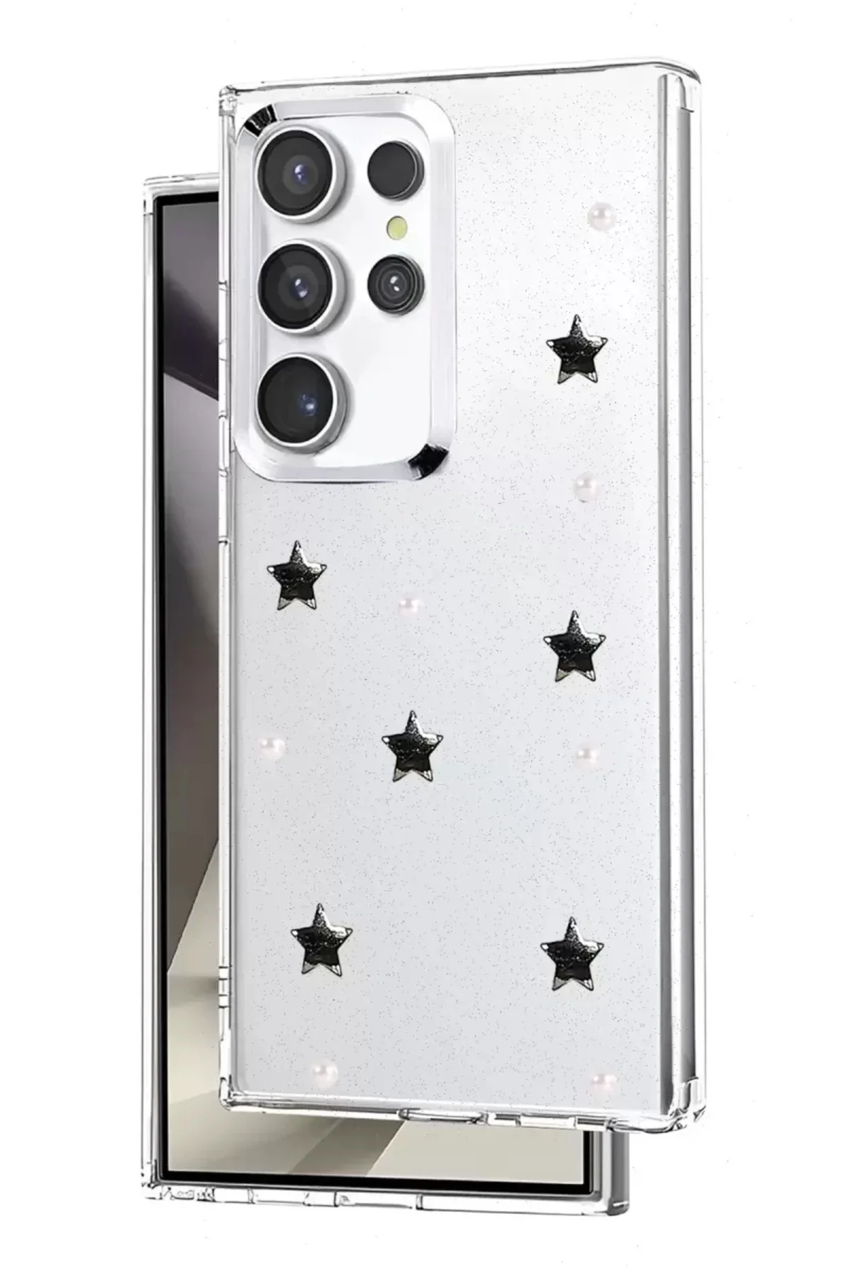 Newface Samsung Galaxy S25 Ultra Fiyonk Desenli Kapak - Desen 7