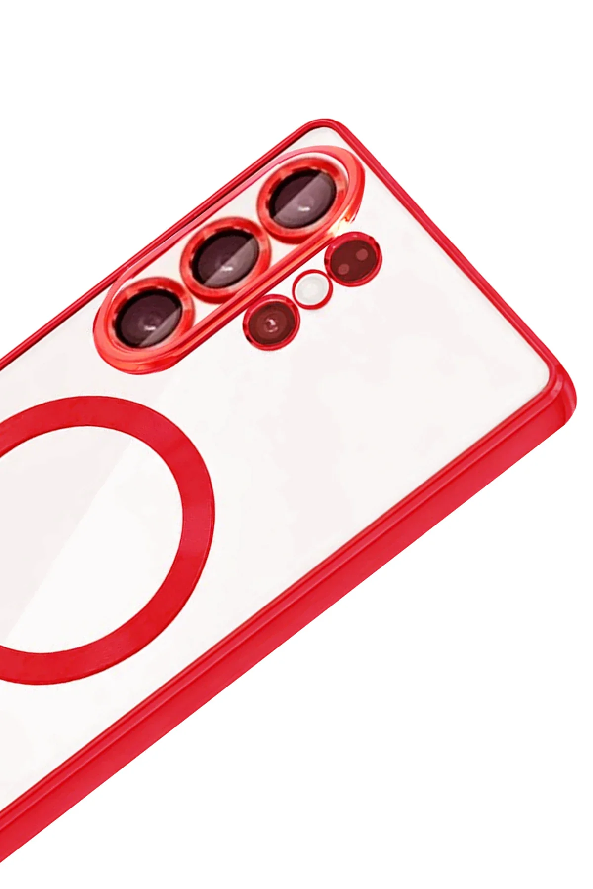 Newface Samsung Galaxy S26 Ultra Kross Magneticsafe Kapak - Kırmı