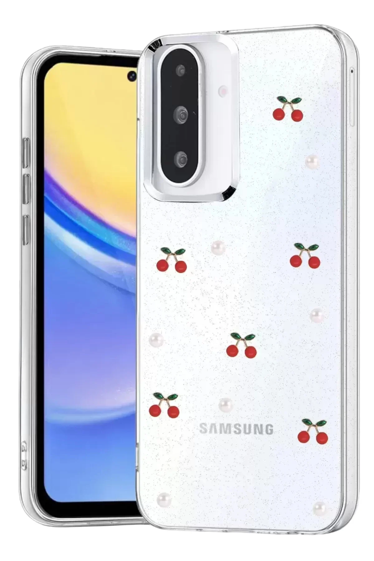 Newface Samsung Galaxy A36 Fiyonk Desenli Kapak - Desen 9