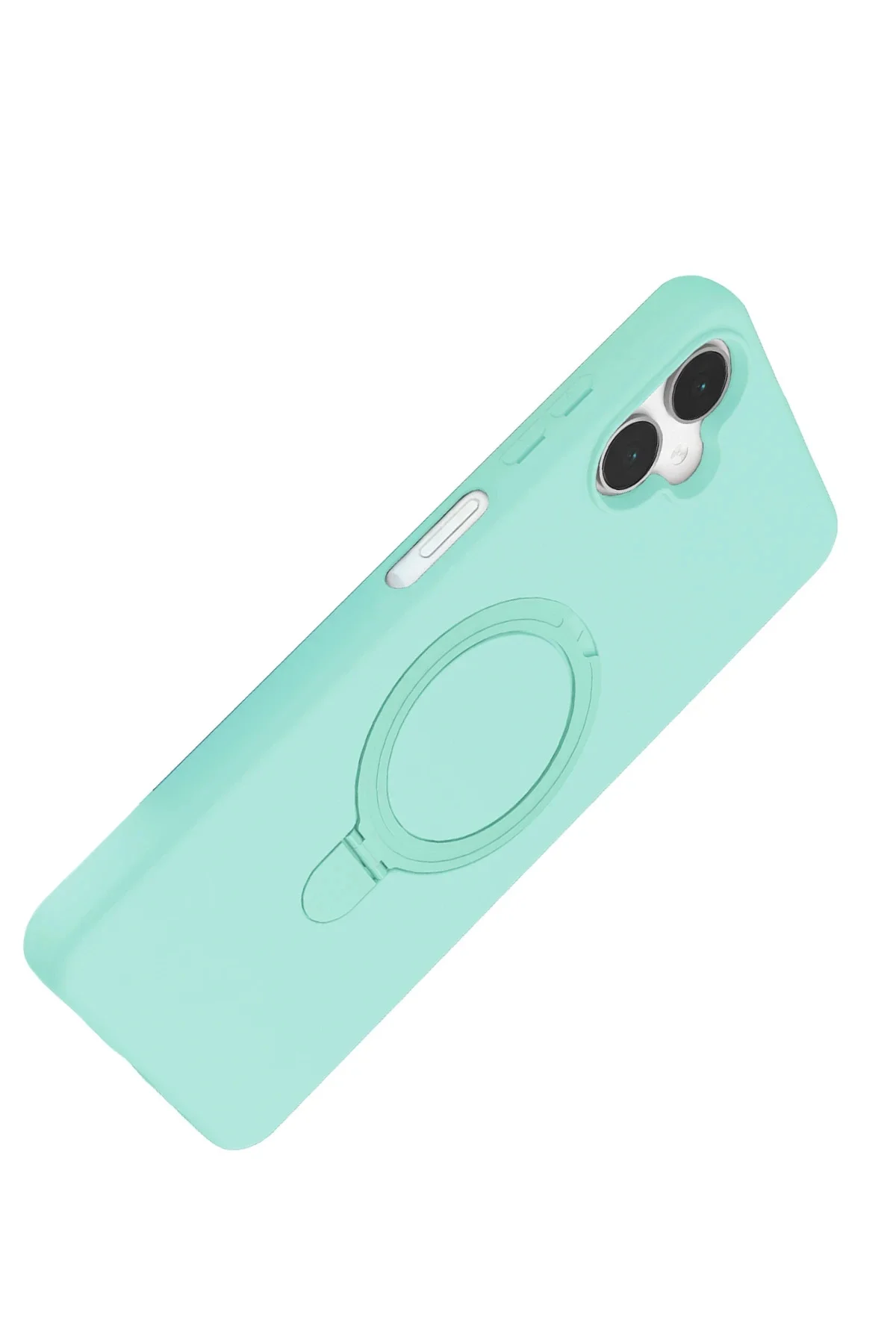 Newface Samsung Galaxy A06 Regal Magsafe Standlı Kapak - Su Yeşil