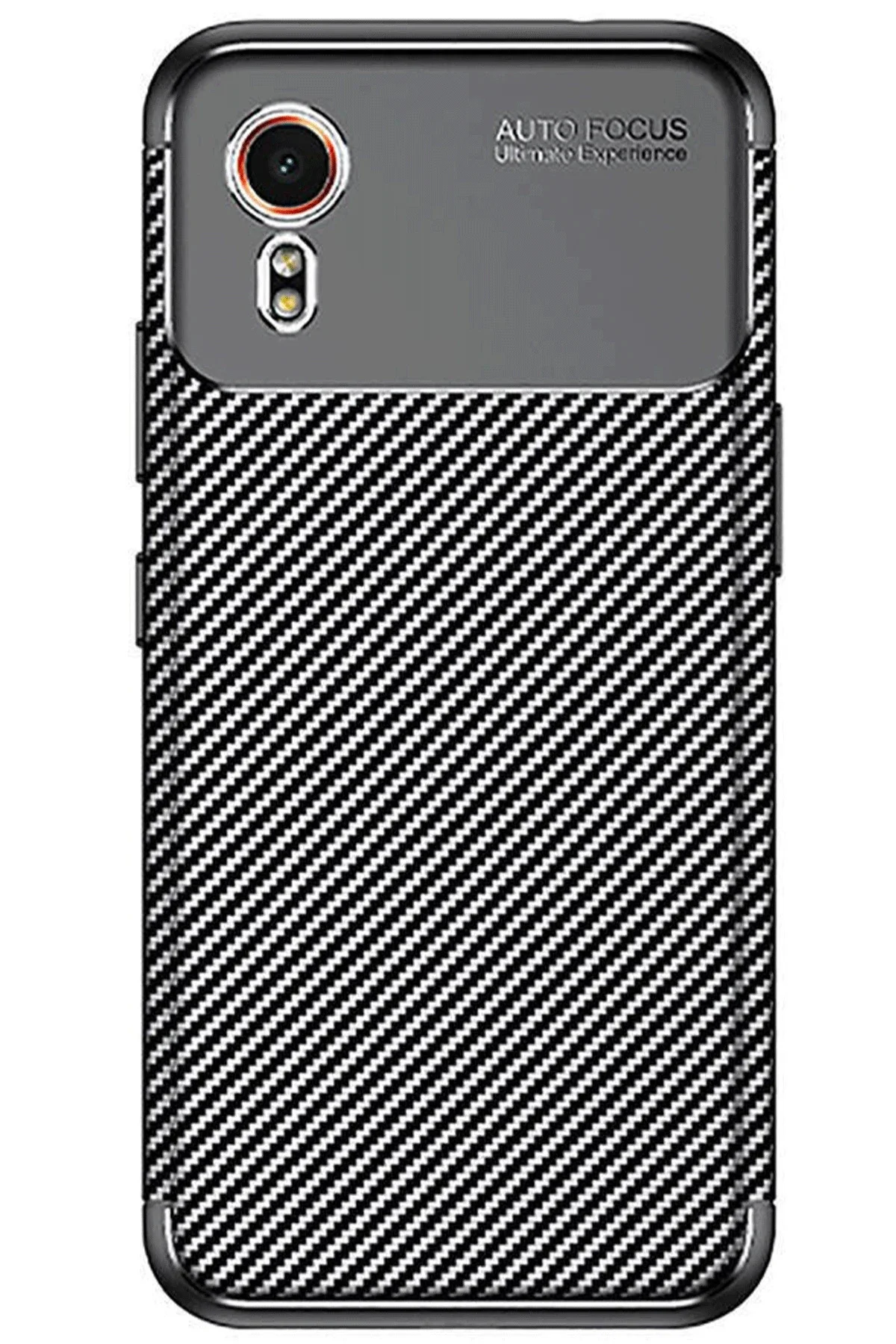 Newface Samsung Galaxy Xcover 7 Kılıf Auto Focus Karbon Kapak - S