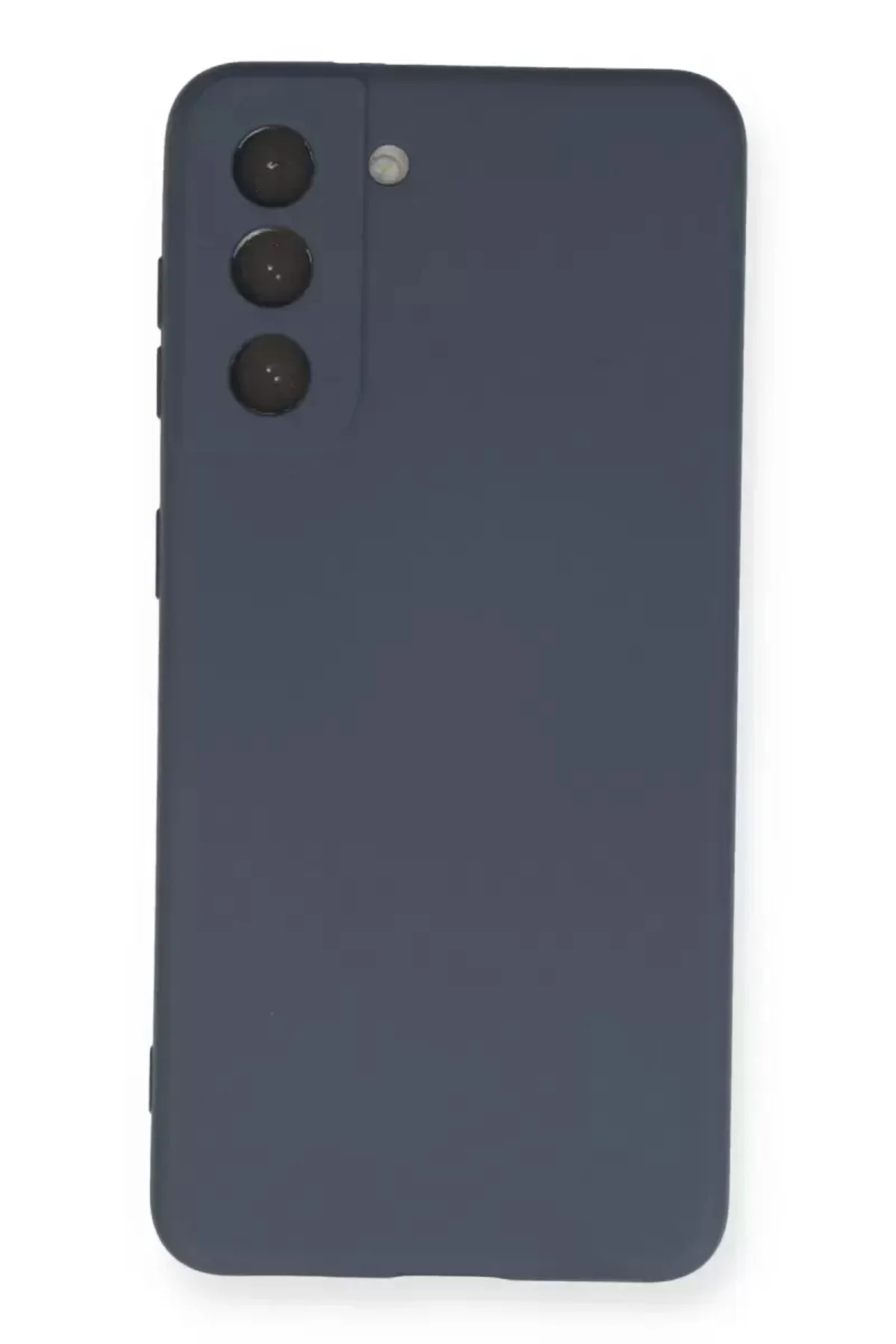 Newface Samsung Galaxy S21 Kılıf Nano İçi Kadife Silikon - Gri