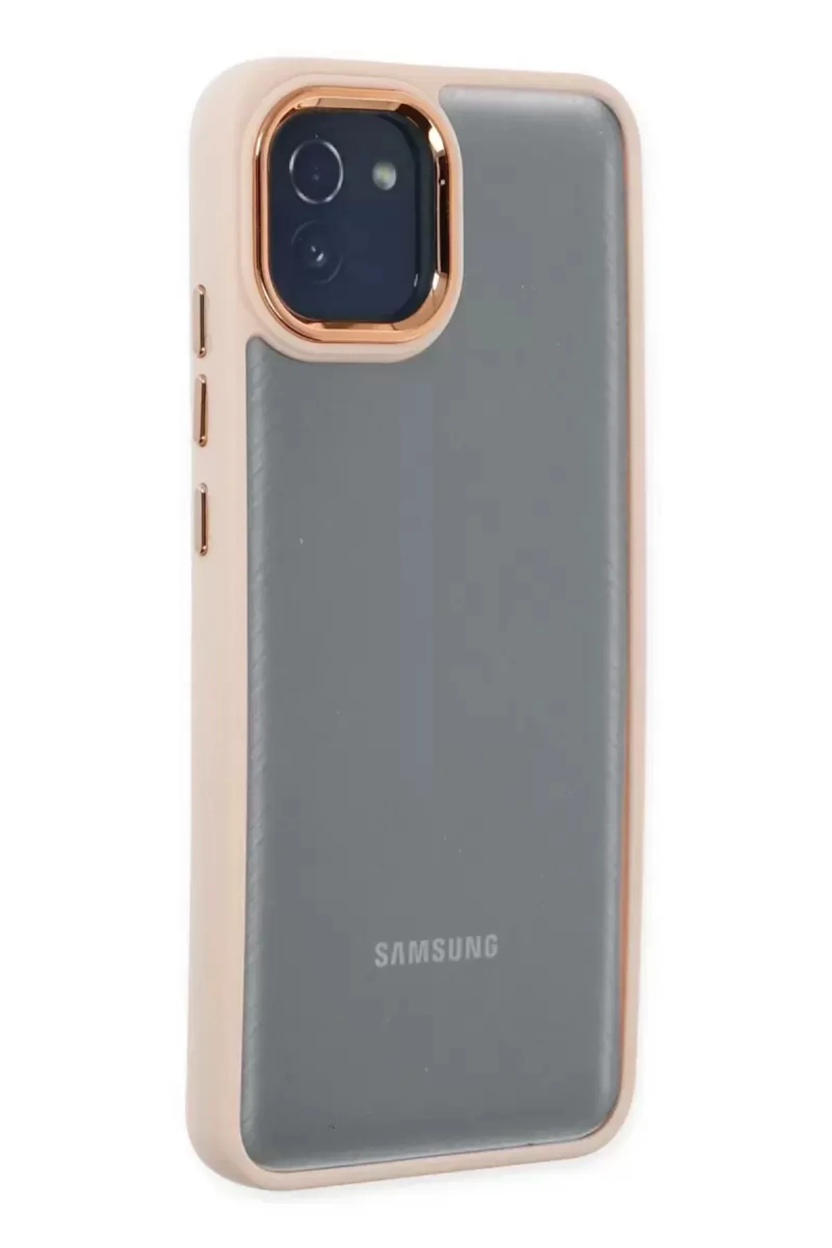 Newface Samsung Galaxy A03 Kılıf Dora Kapak - Pudra