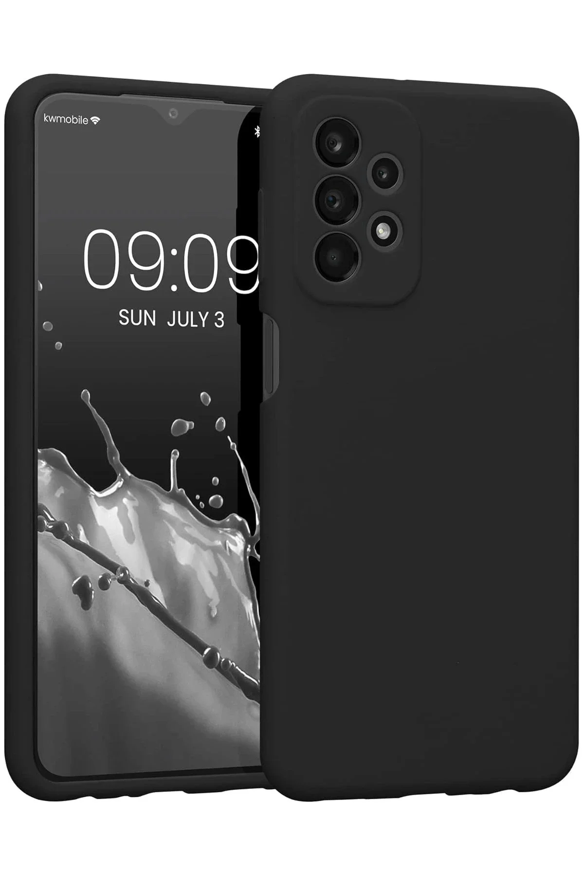 Newface Samsung Galaxy A53 5g Kılıf First Silikon - Siyah