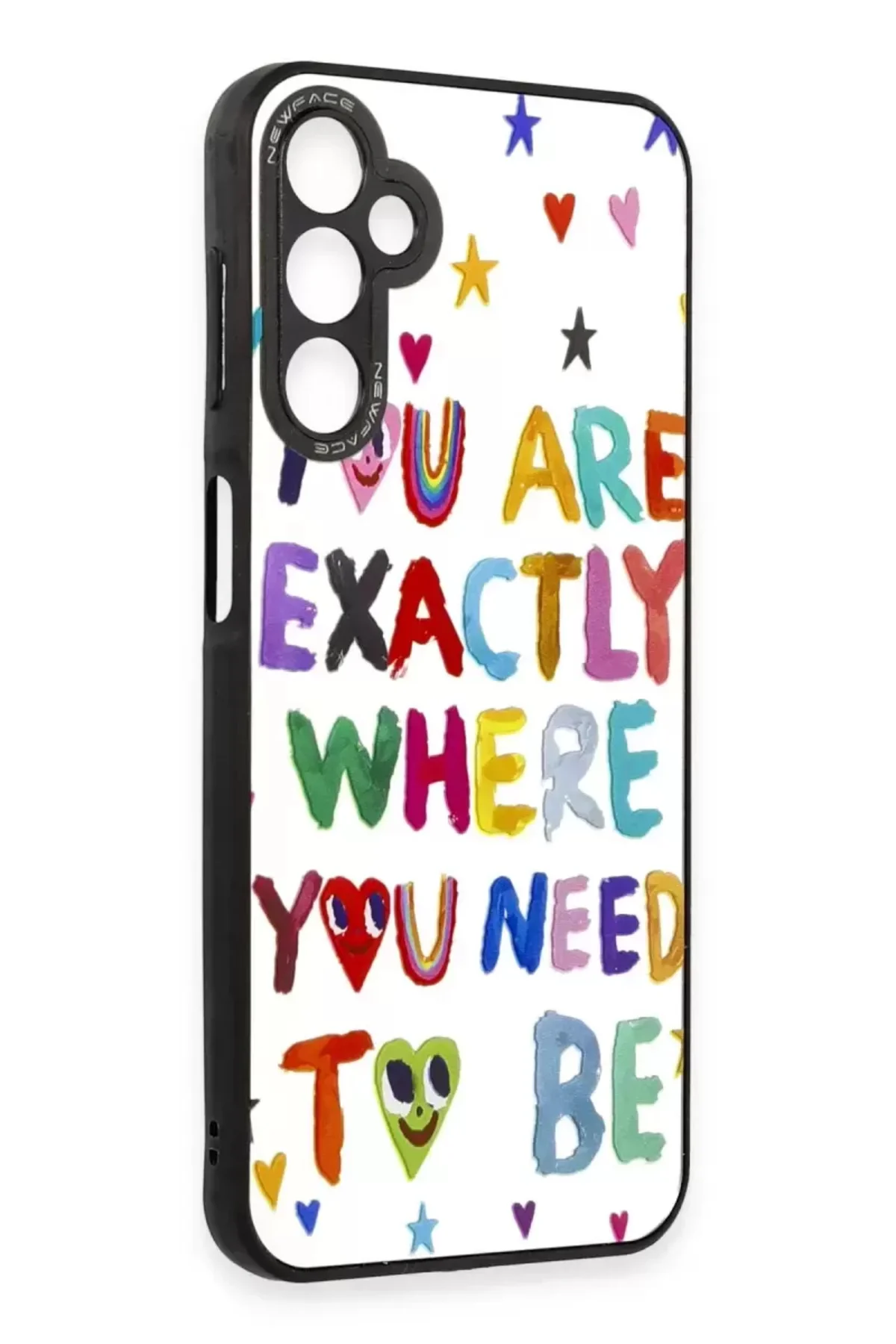 Newface Samsung Galaxy A14 4g Kılıf Mirror Desenli Kapak - Mirror