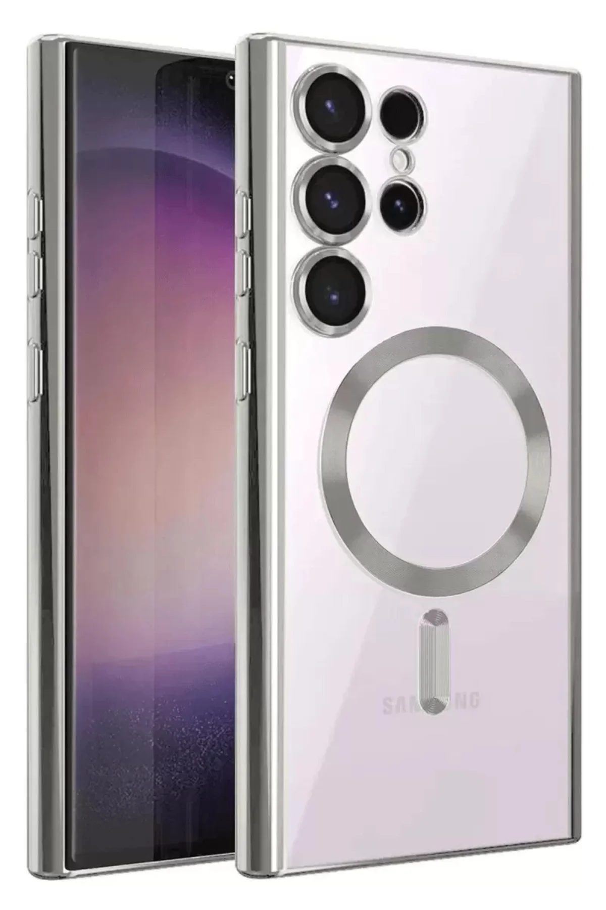Newface Samsung Galaxy S25 Ultra Kılıf Kross Magneticsafe Kapak -