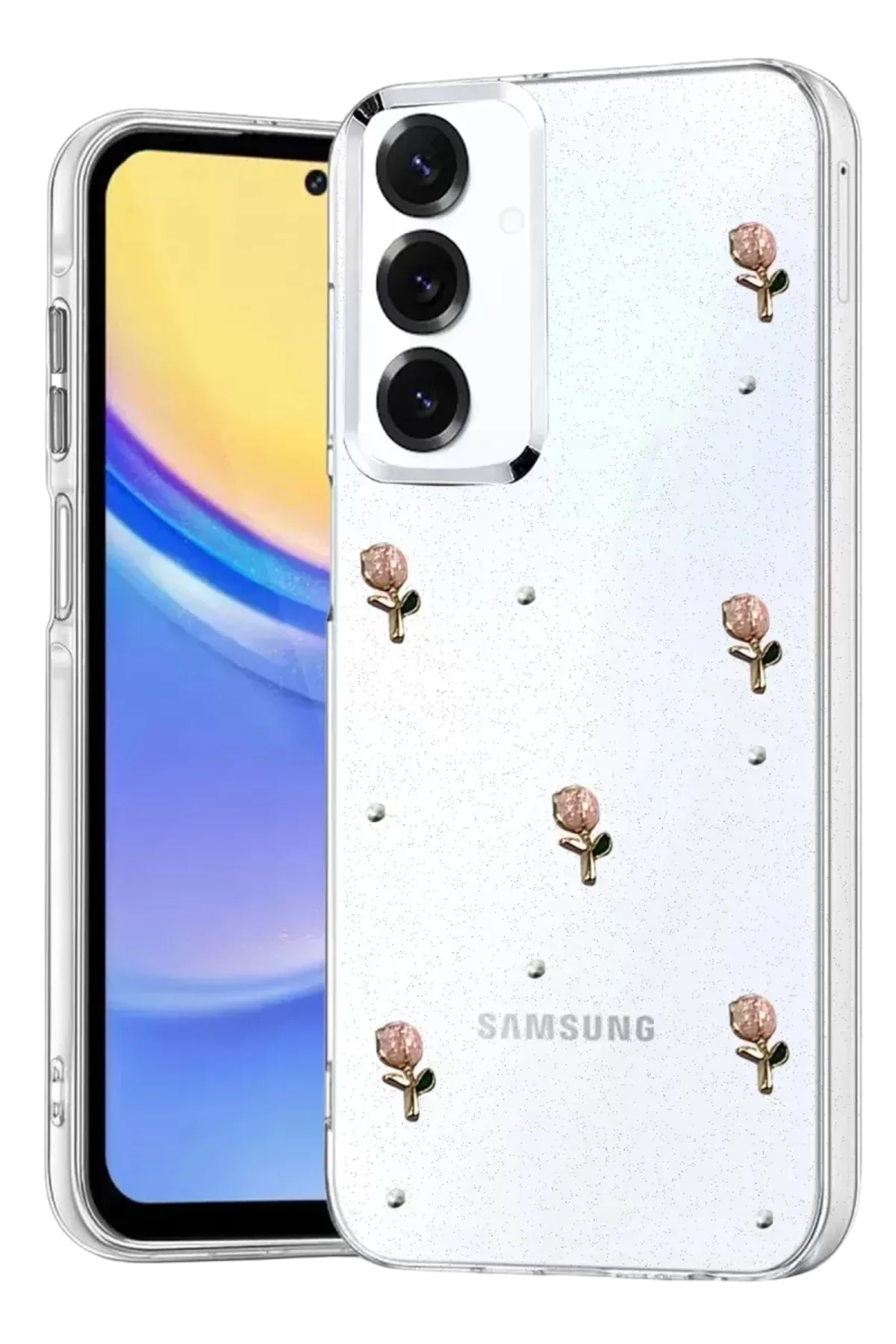 Newface Samsung Galaxy S23 Fe Fiyonk Desenli Kapak - Desen 6