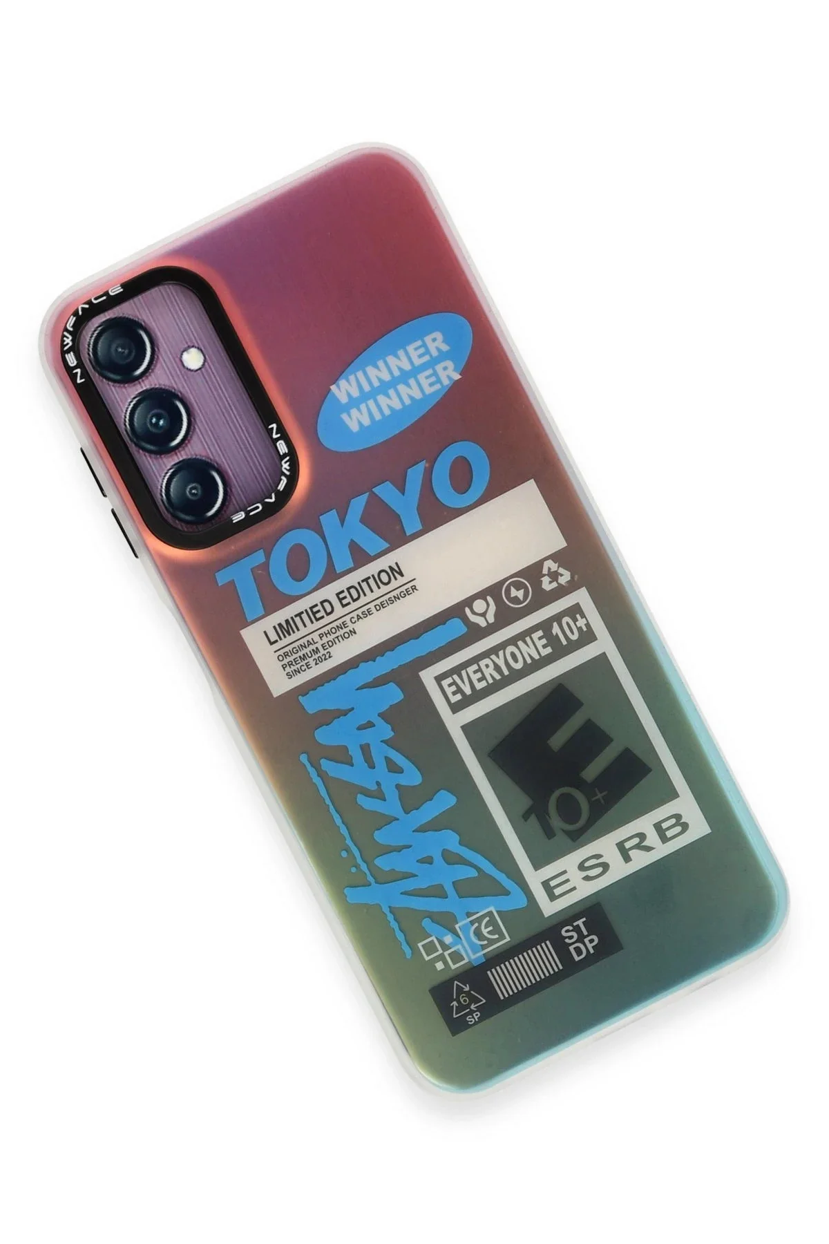 Newface Samsung Galaxy A14 4g Kılıf Estoril Desenli Kapak - Estoril - 1