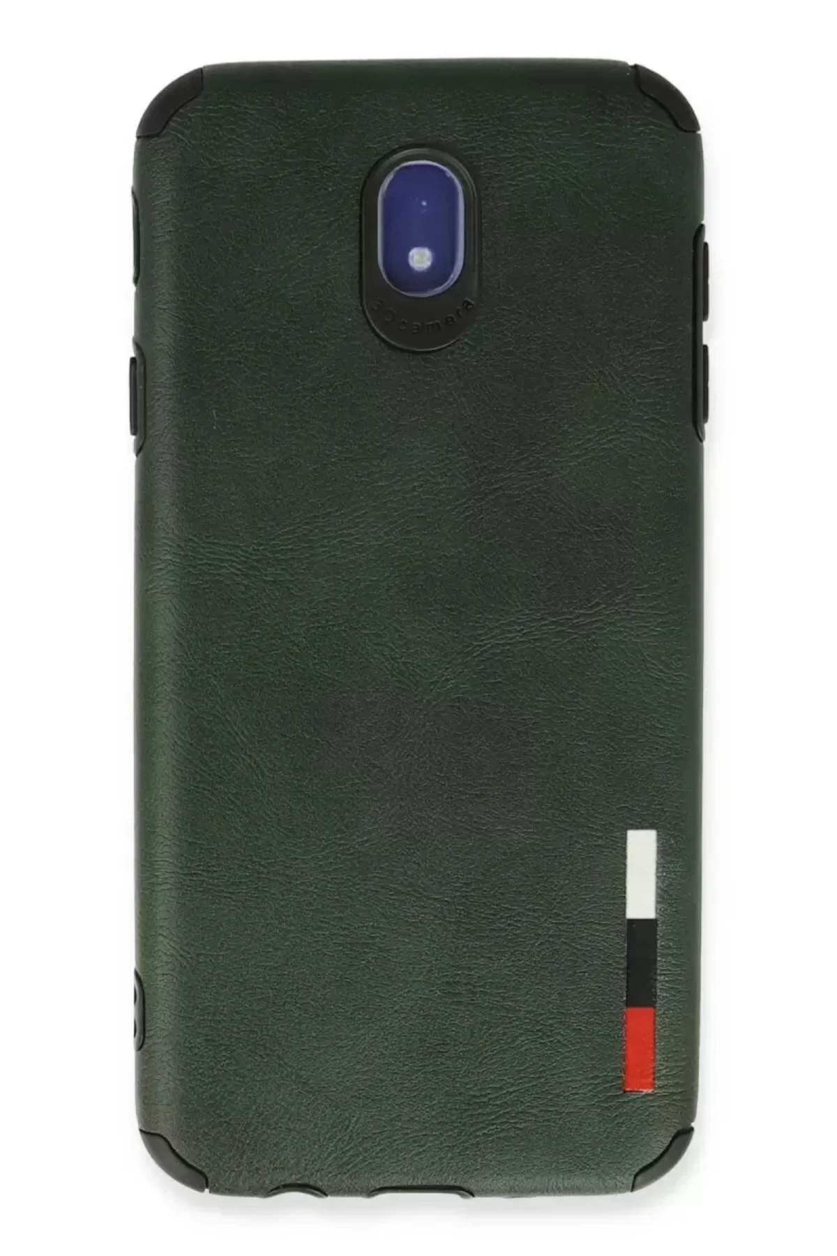 Newface Samsung Galaxy J7 Pro / J730 Kılıf Loop Deri Silikon - Ye