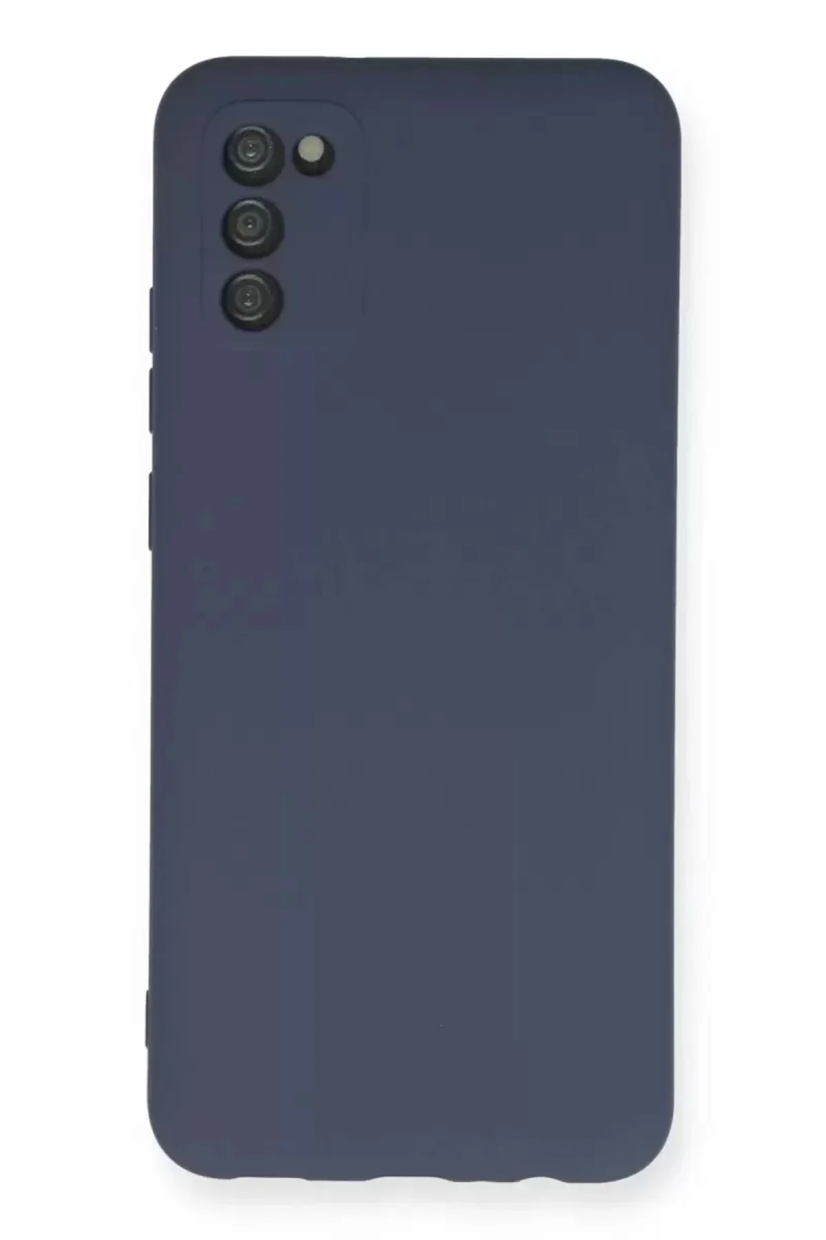Newface Samsung Galaxy A03s Kılıf Nano İçi Kadife Silikon - Gri