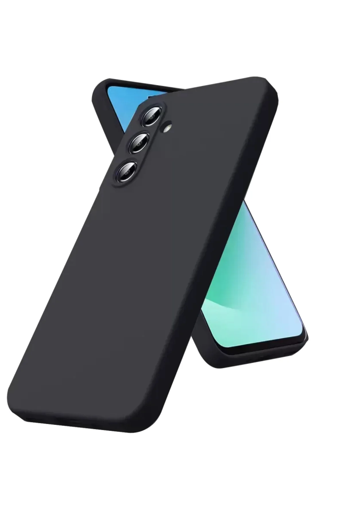 Newface Samsung Galaxy A17 5g Nano İçi Kadife Silikon - Siyah